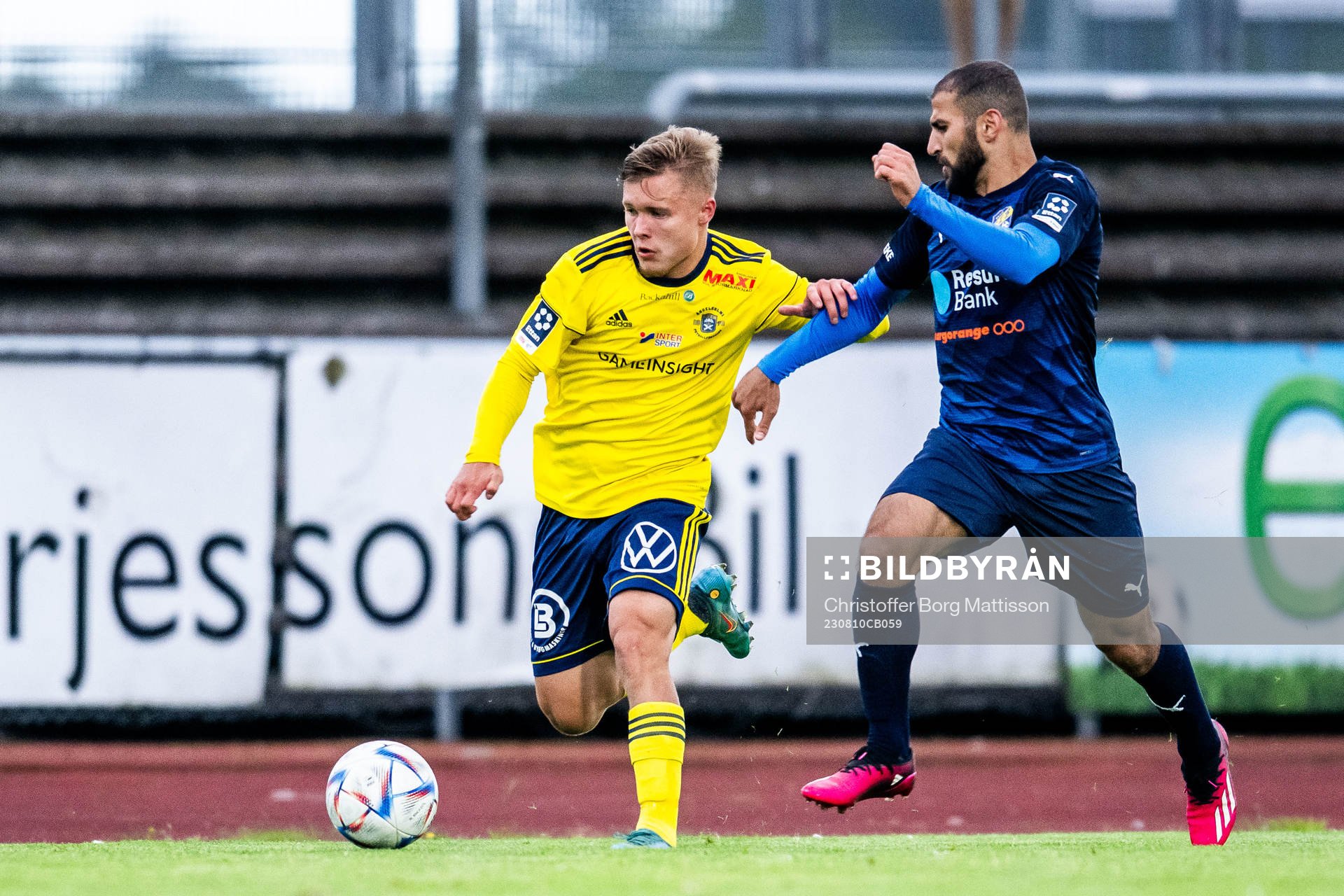 Ängelholms Vincent Sundberg och Eskilsminne IFs Tarek
