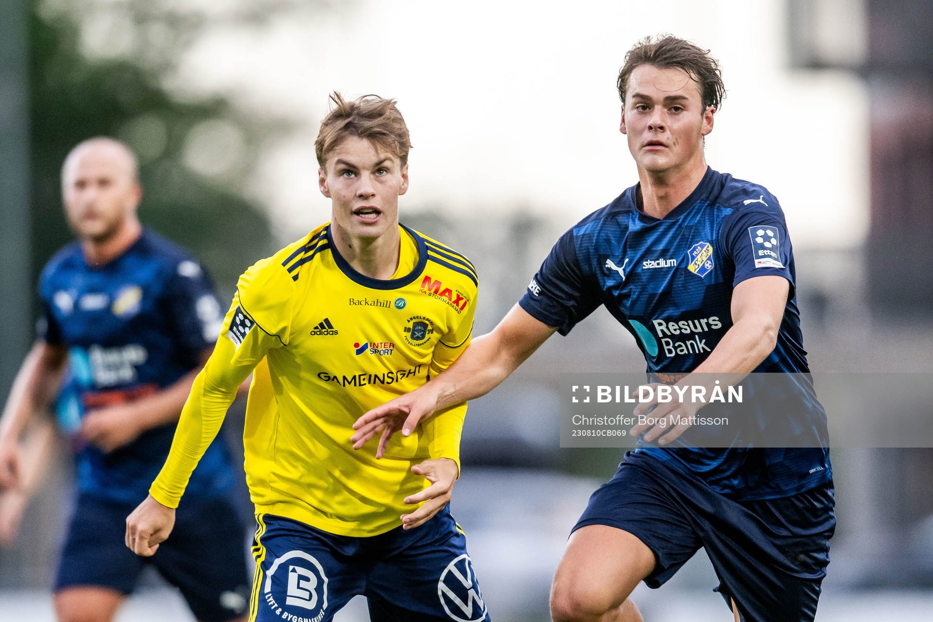 Ängelholms Vilgot Carlsson och Eskilsminne IFs Johan Albin