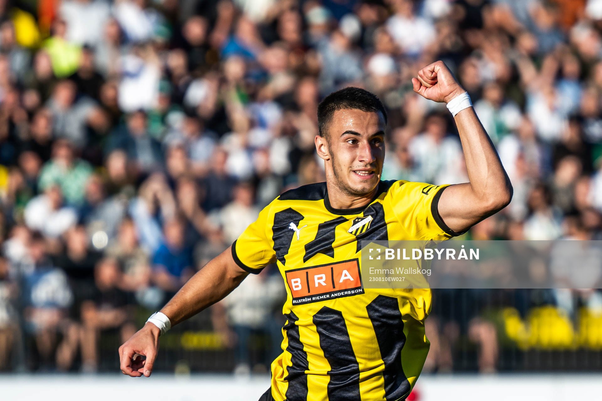 Srdjan Hrstic of Häcken celebrates
