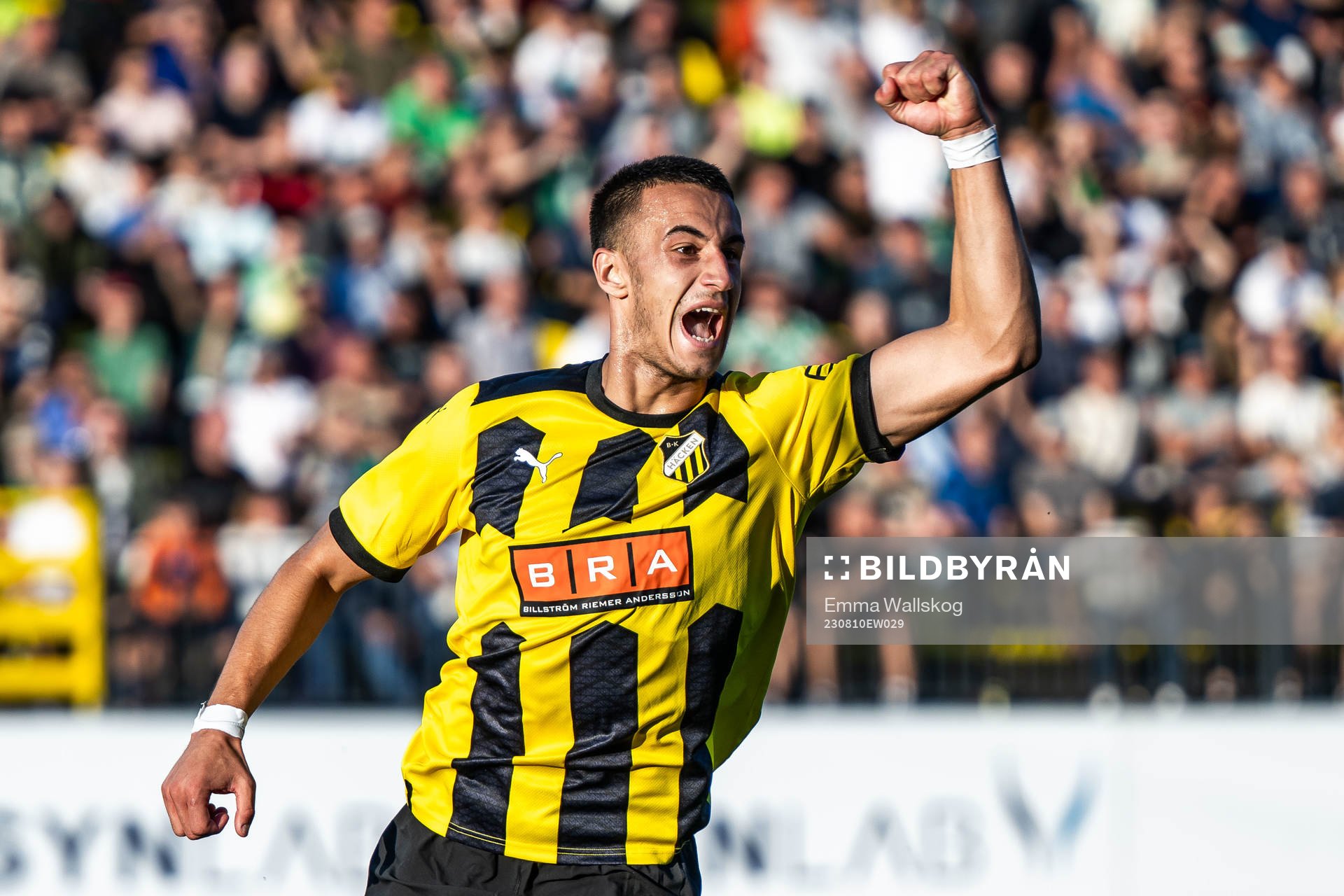 Srdjan Hrstic of Häcken celebrates