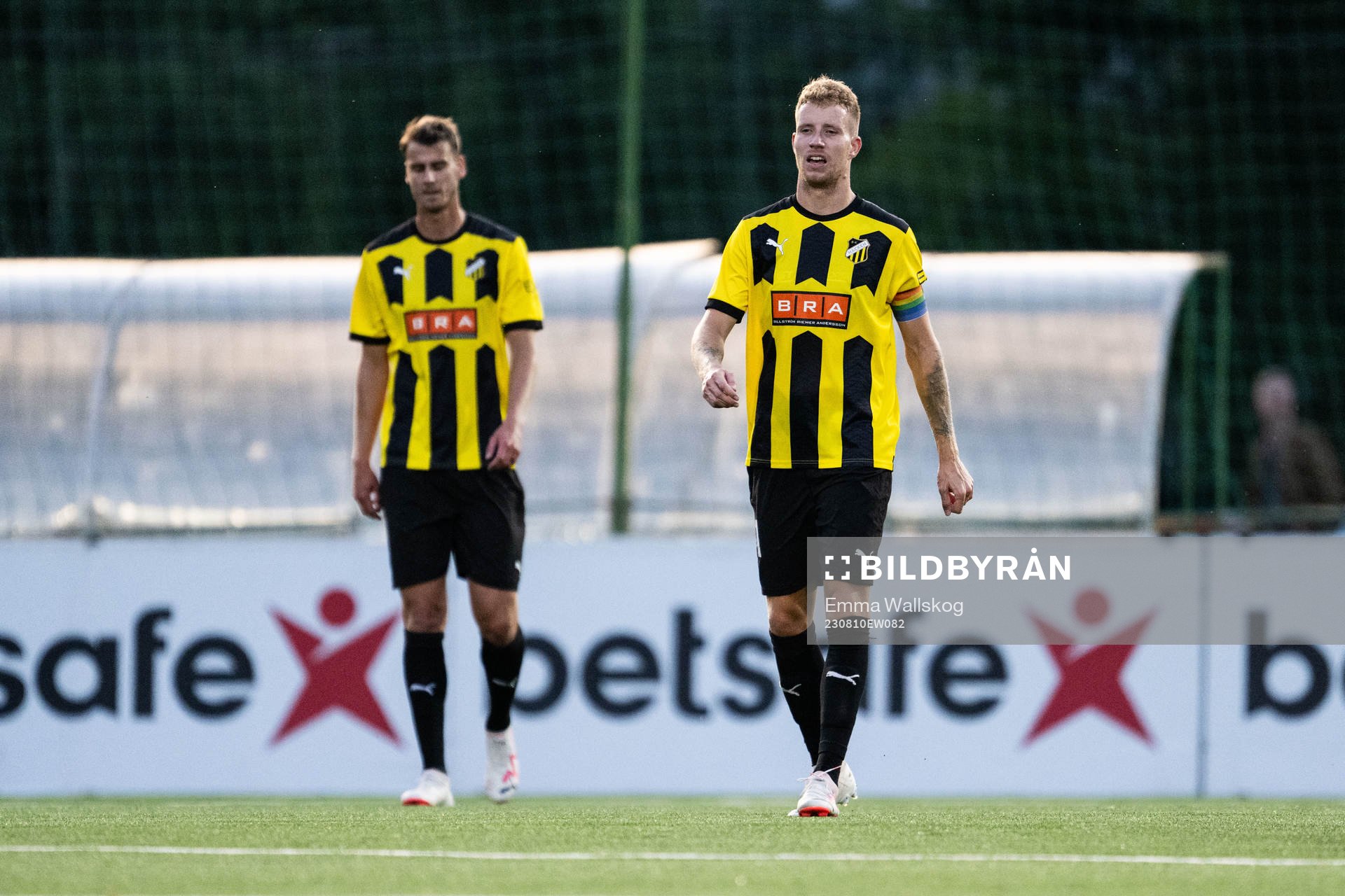 Samuel Gustafson of Häcken looks dejected