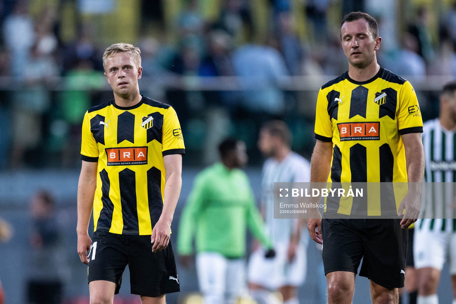 Tomas Olai Totland and Even Hovland of Häcken