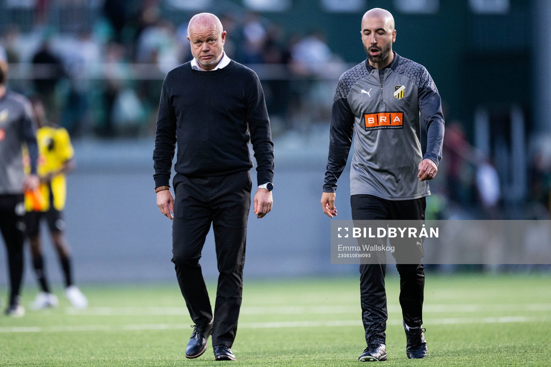 Per-Mathias Høgmo, head coach and Martin Foyston,