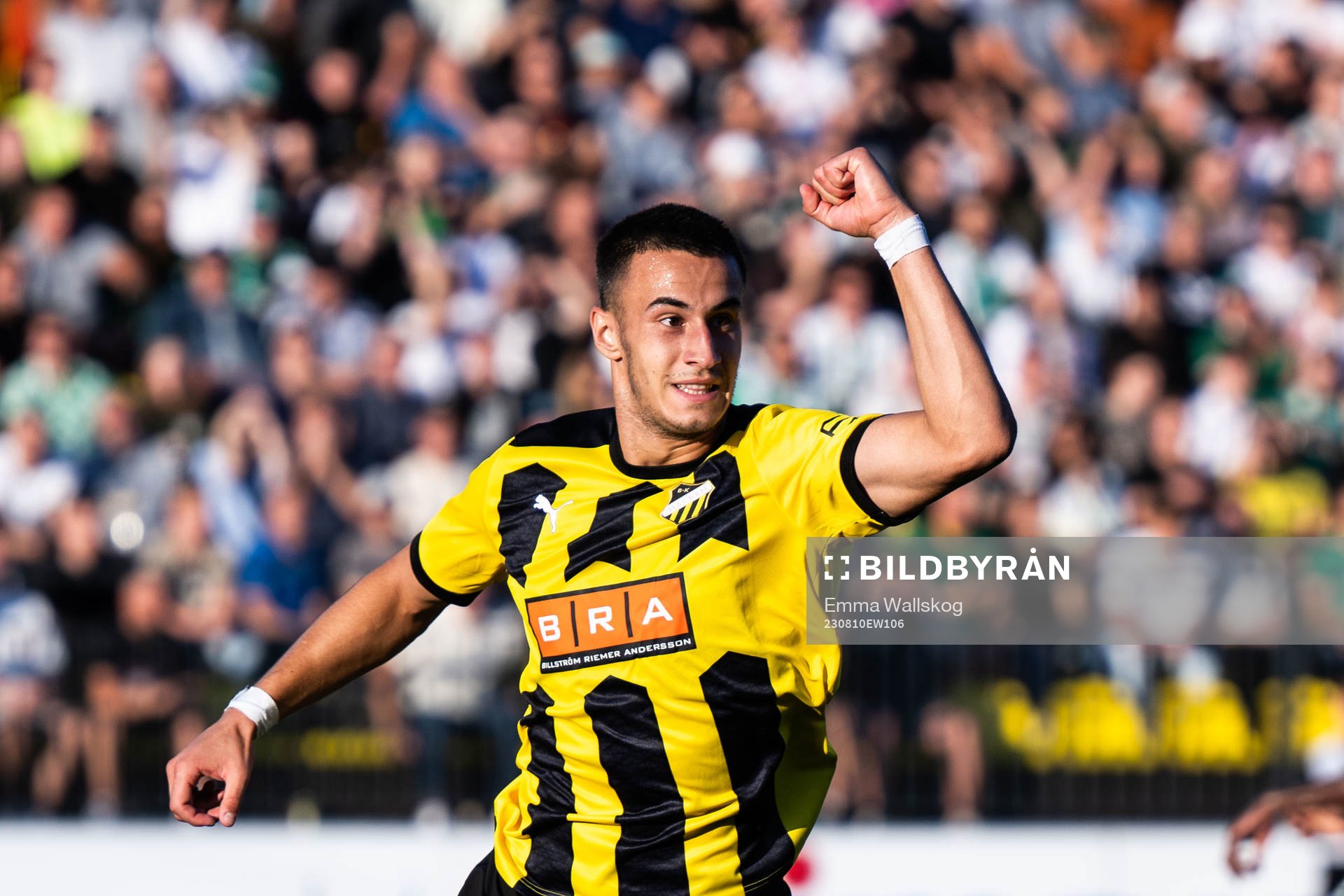 Srdjan Hrstic of Häcken celebrates