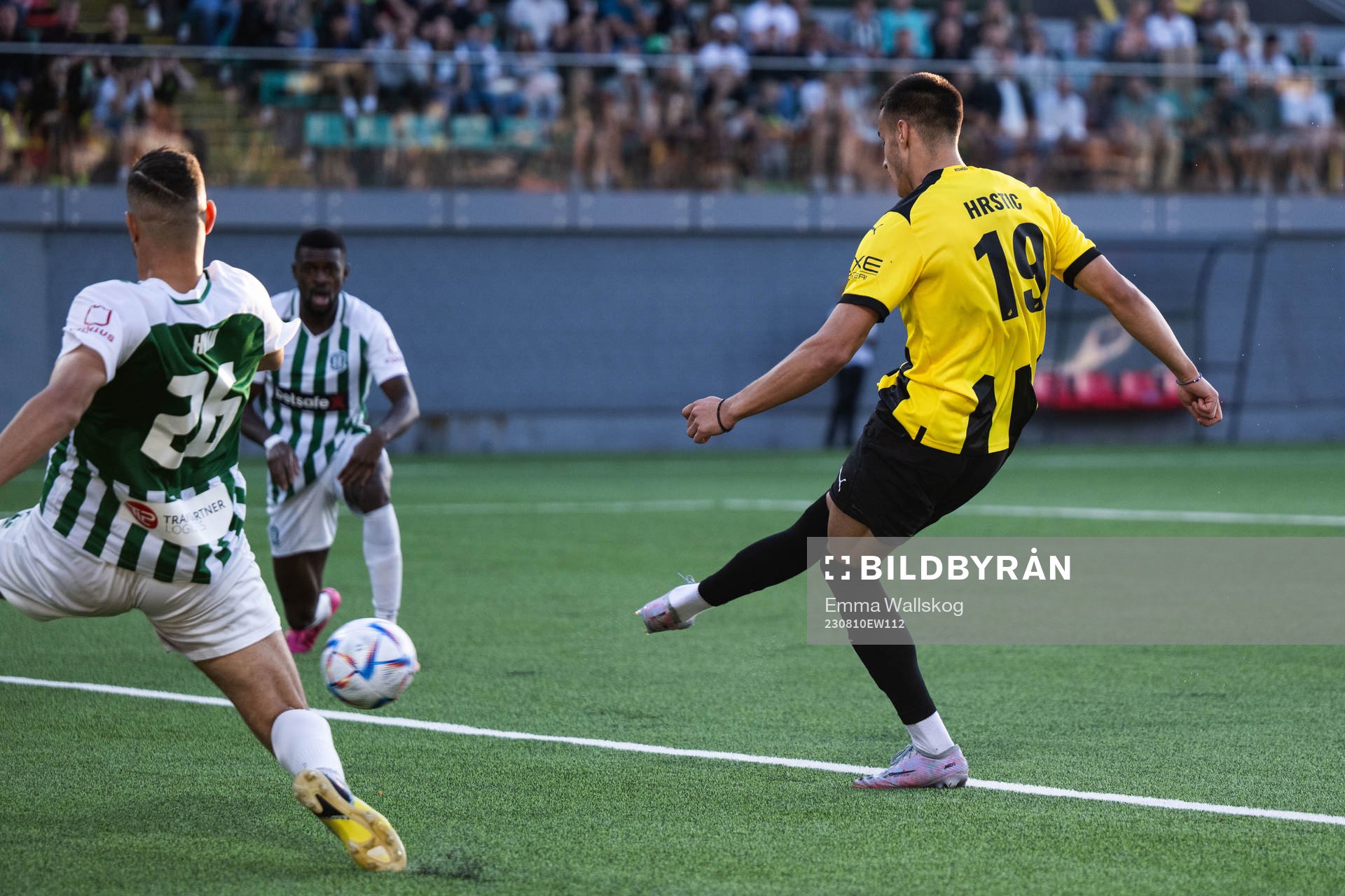 Srdjan Hrstic of Häcken scores 0-2