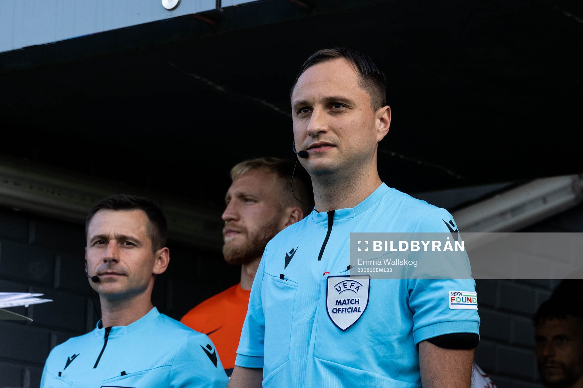 Referee Mykola Balakin