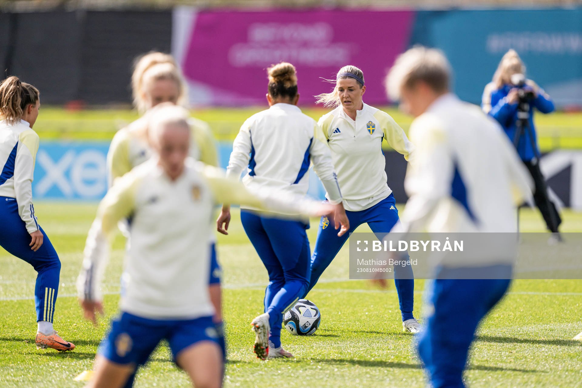 Olivia Schough of the Swedish women's national football
