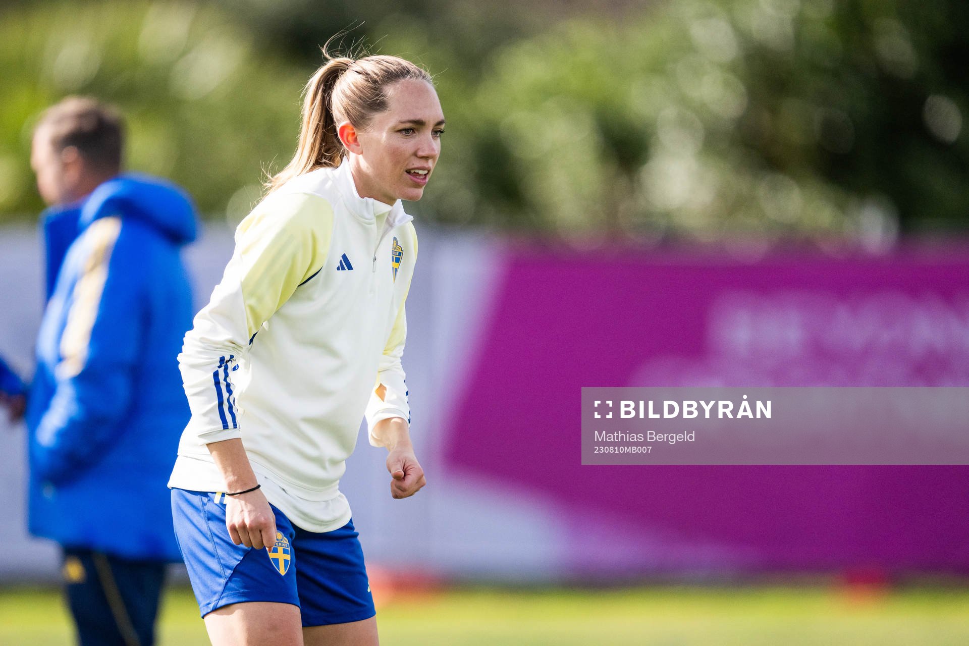 Elin Rubensson of the Swedish women's national football