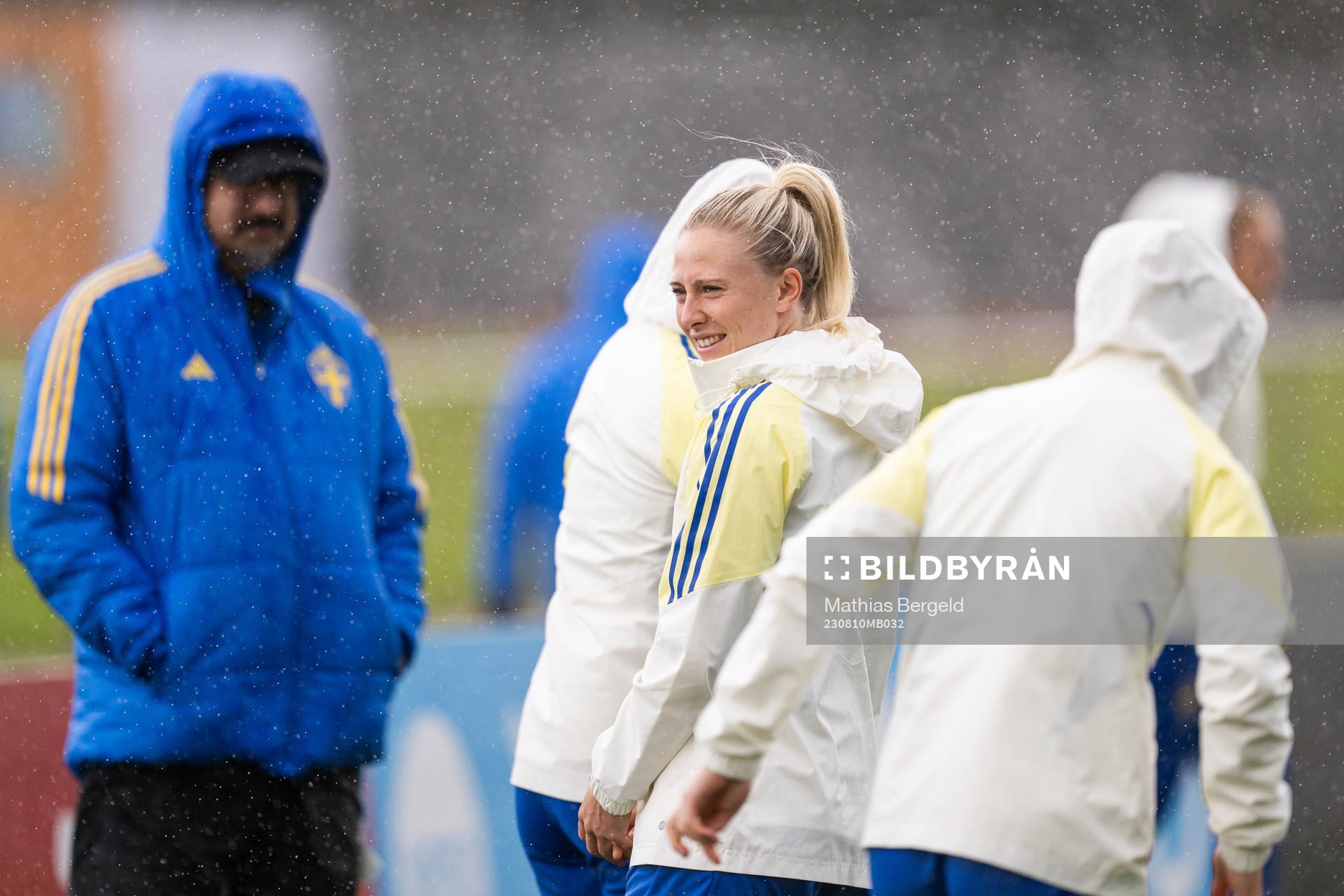 Rebecka Blomqvist of the Swedish women's national football