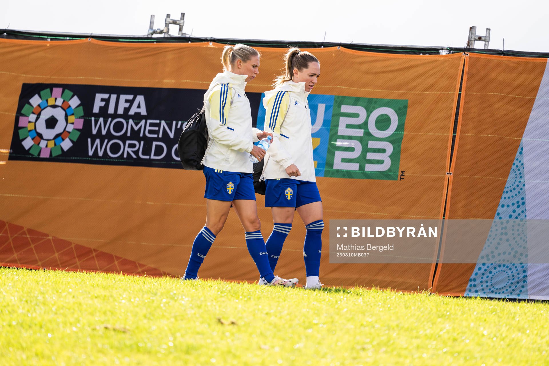 Jonna Andersson and Elin Rubensson of the Swedish women's