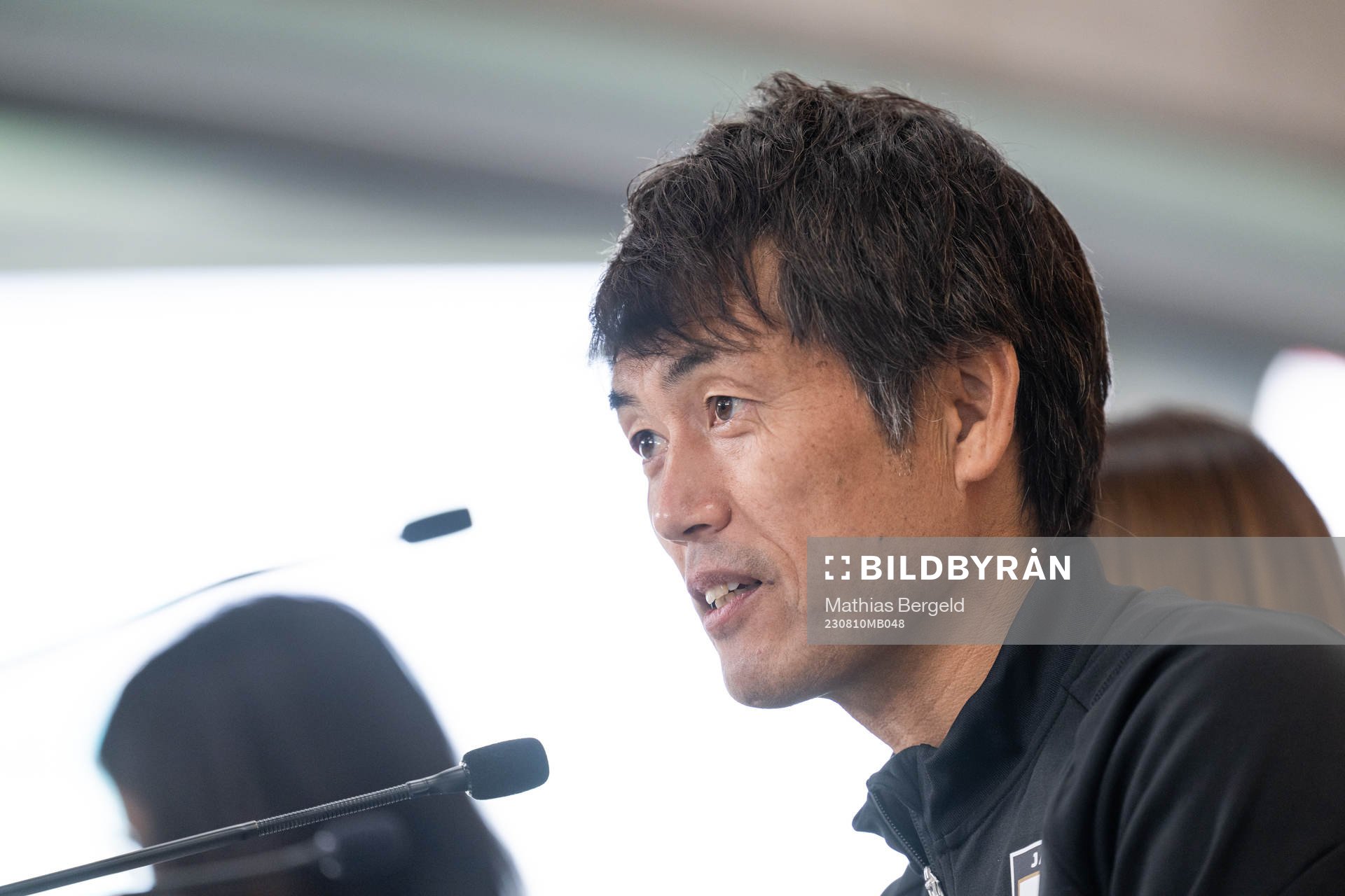 Head coach Ikeda Futoshi of the Japanese women's national