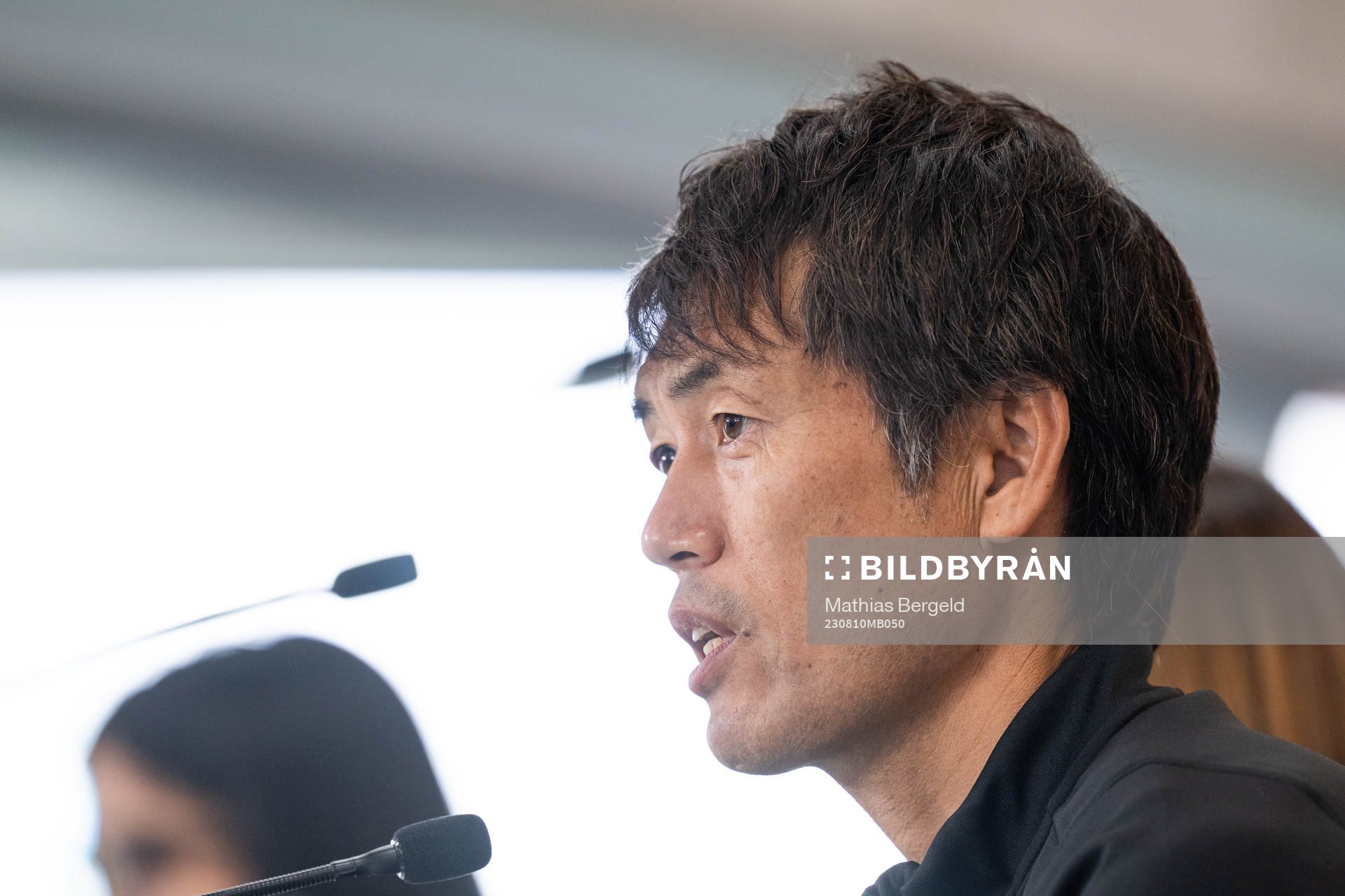Head coach Ikeda Futoshi of the Japanese women's national