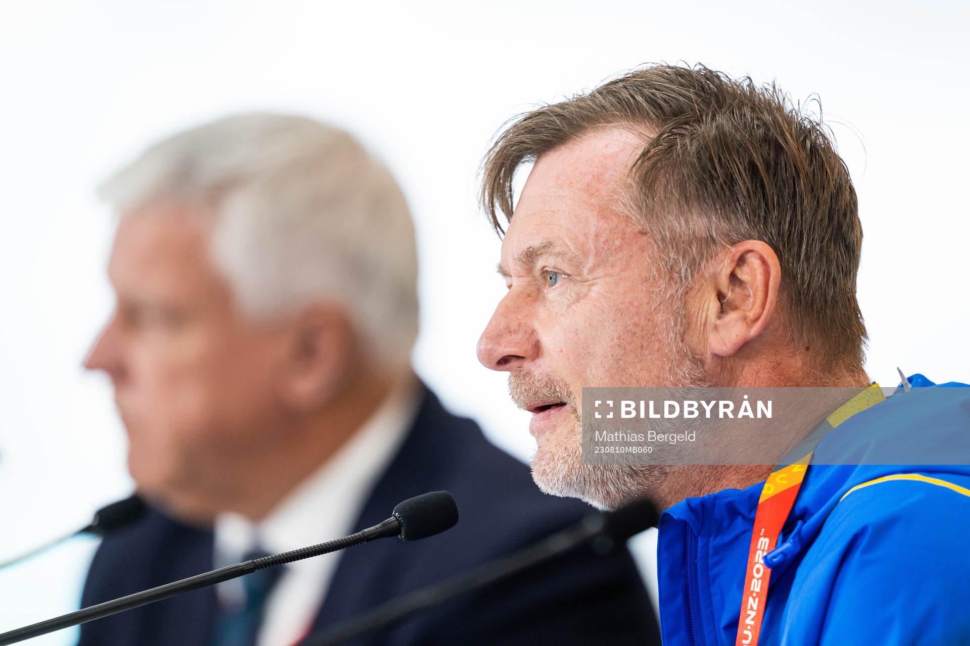 Head coach Peter Gerhardsson of the Swedish women's