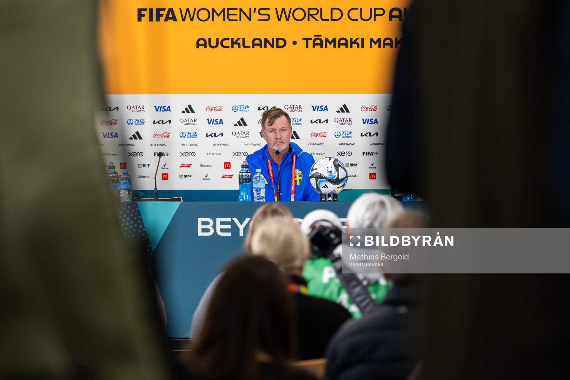 Head coach Peter Gerhardsson of the Swedish women's