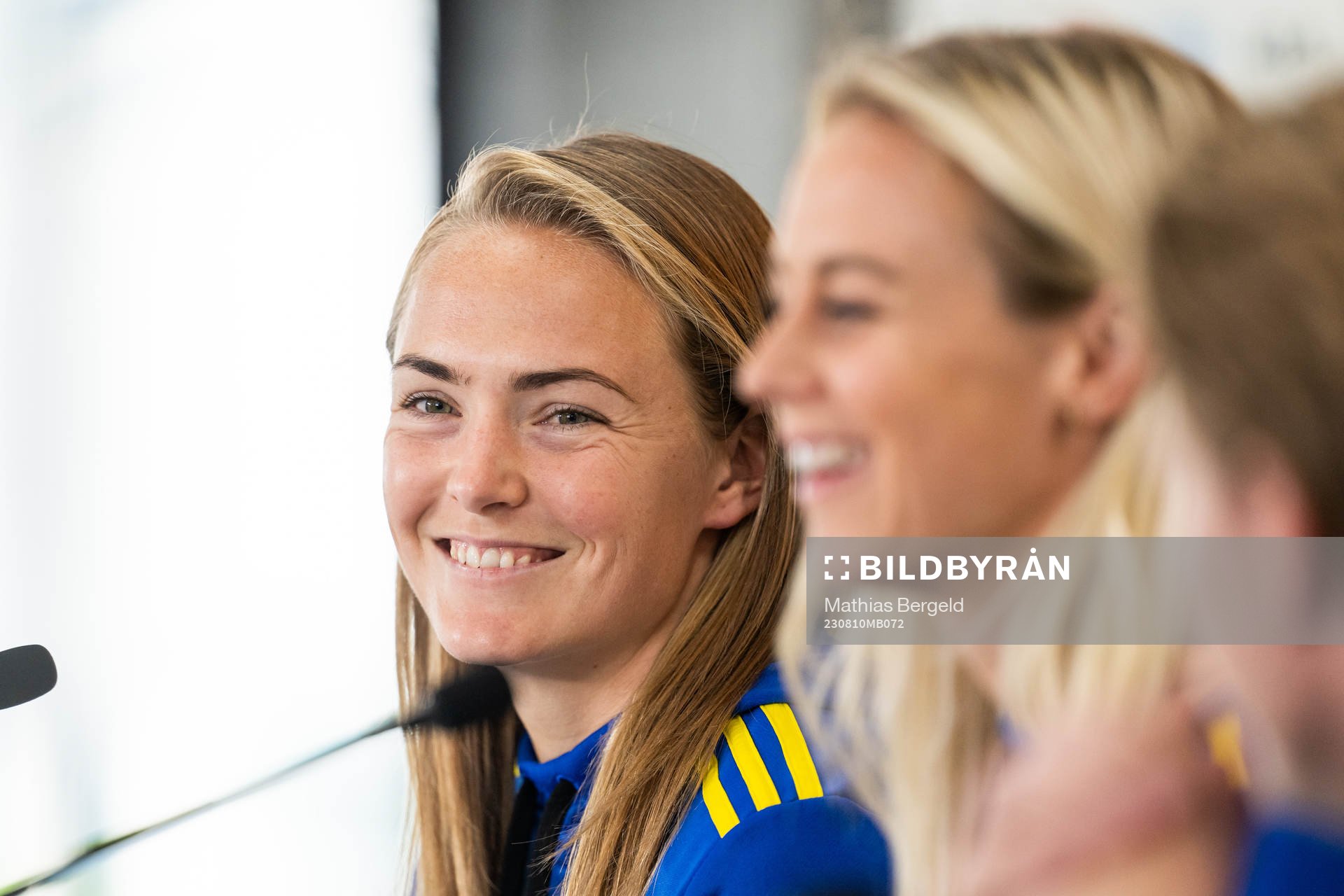 Magdalena Eriksson and Amanda Ilestedt of the Swedish