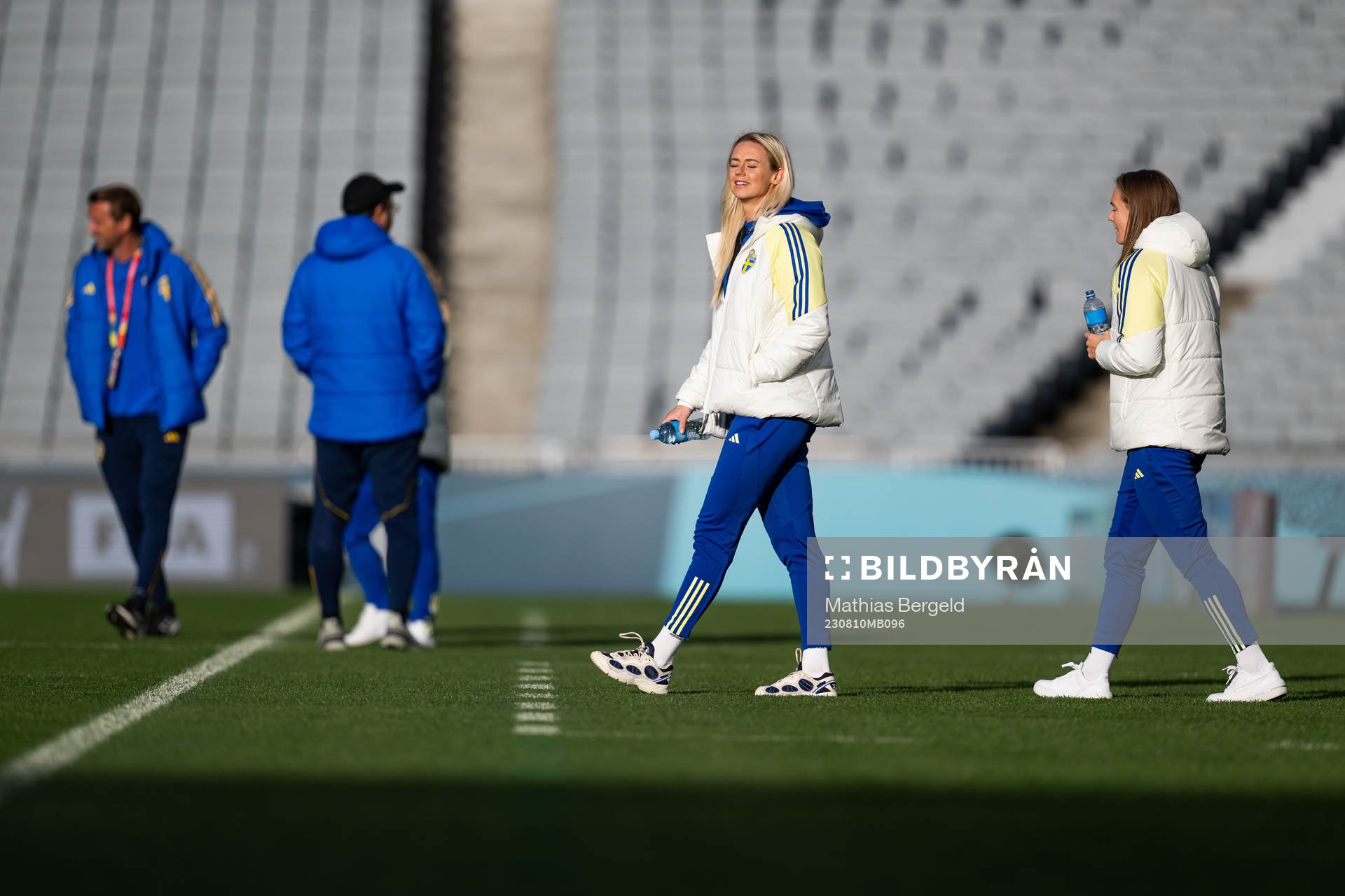 Amanda Ilestedt and Magdalena Eriksson of the Swedish