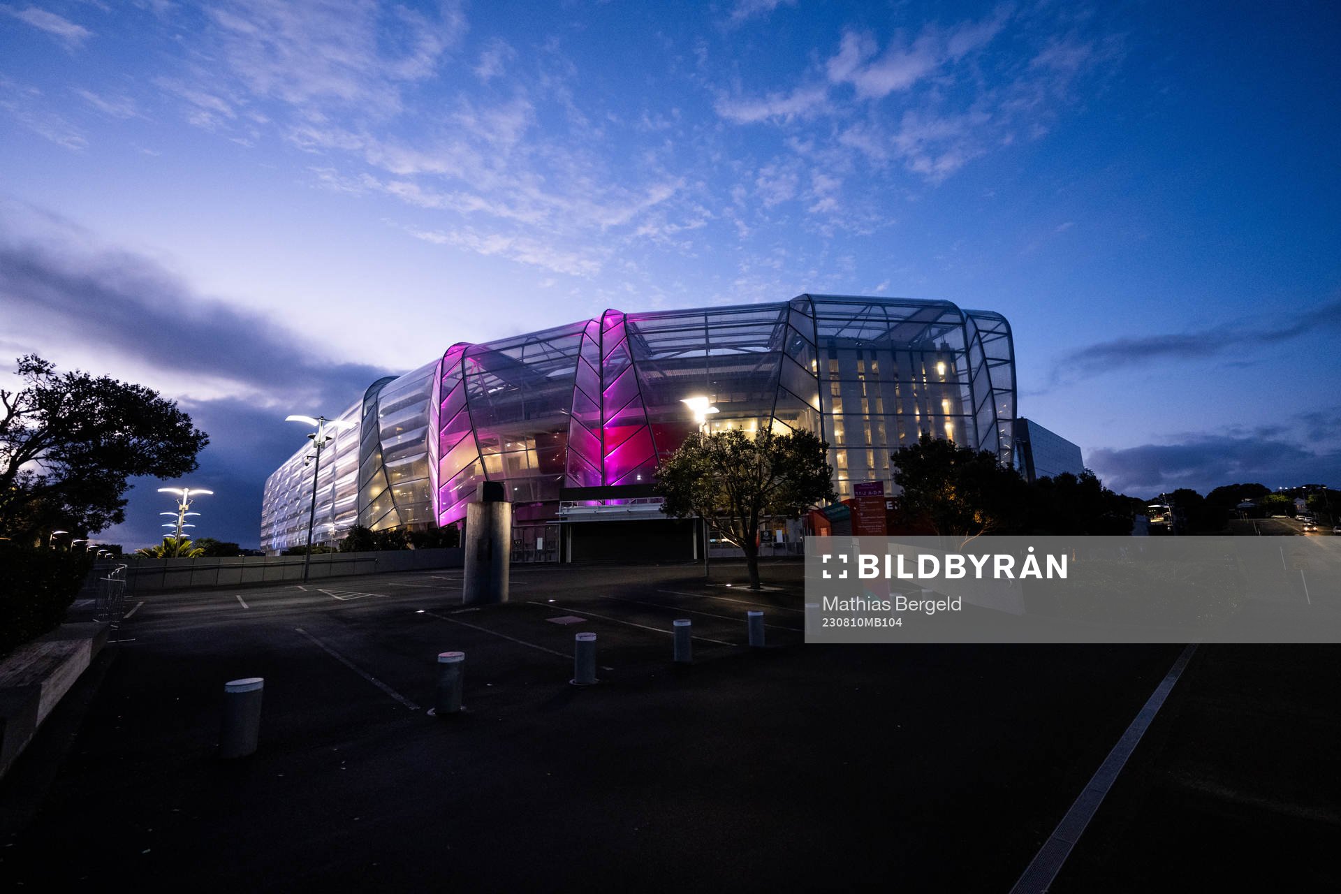 General exterior view of Eden Park