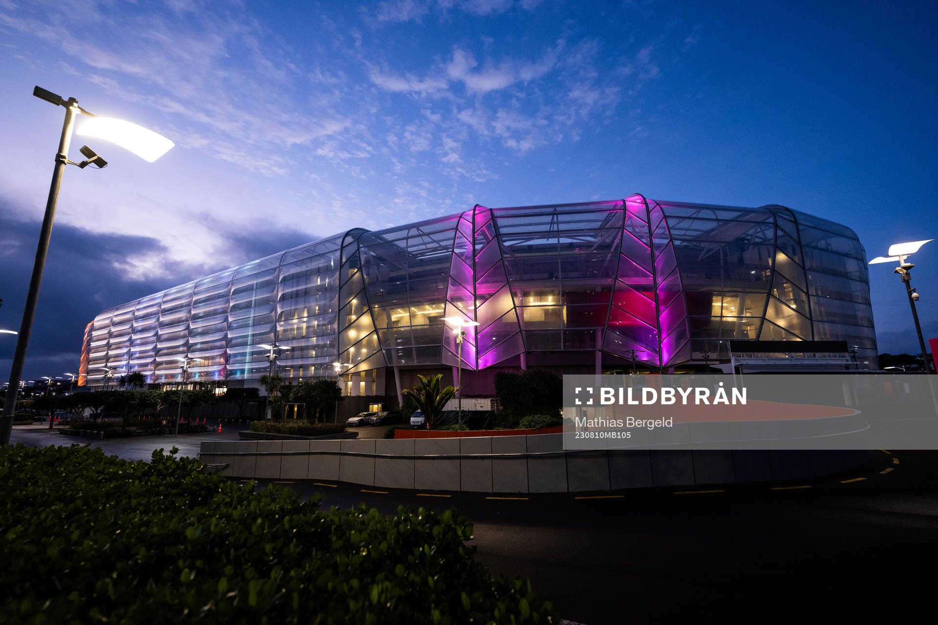 General exterior view of Eden Park