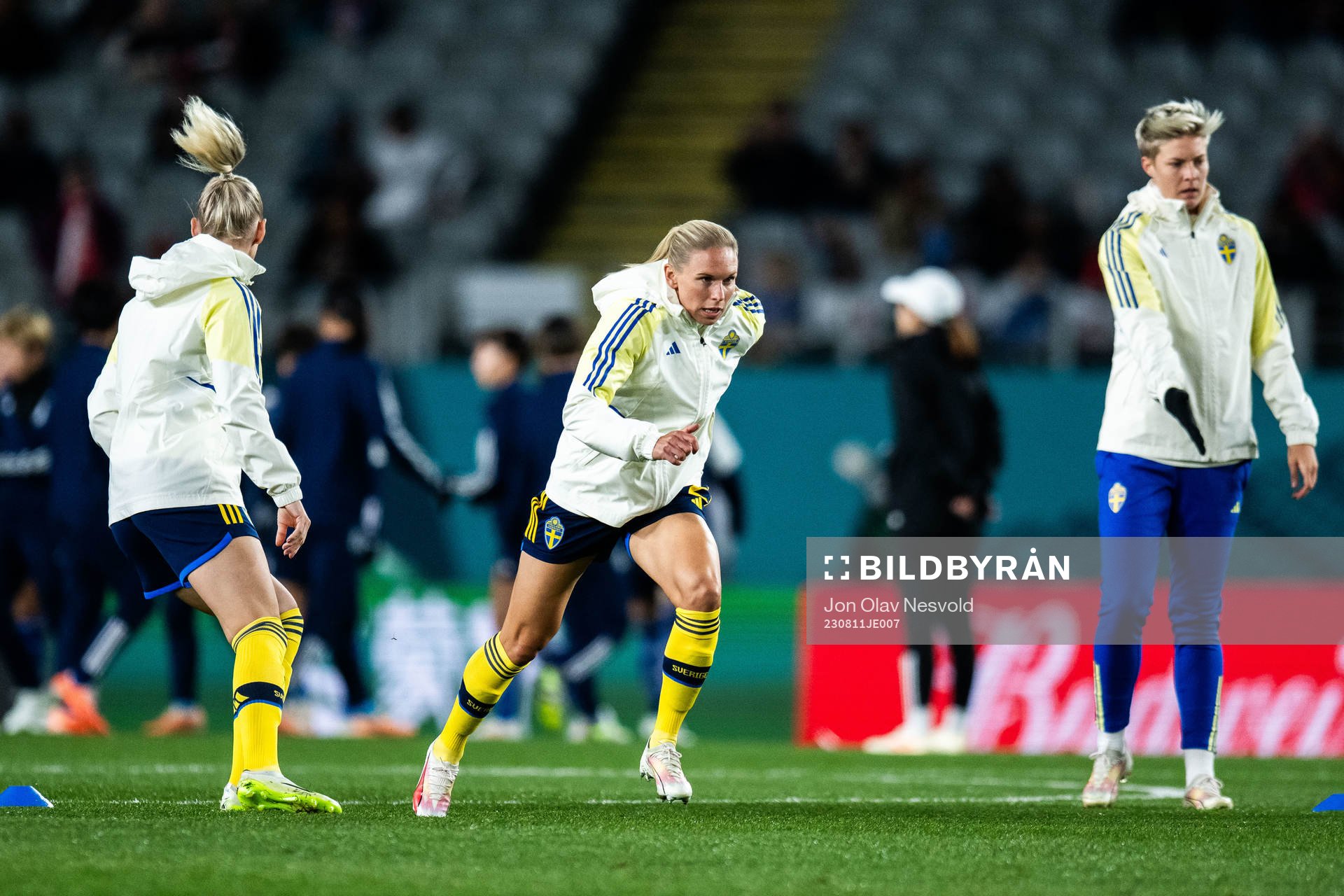 Jonna Andersson and Lina Hurtig of Sweden