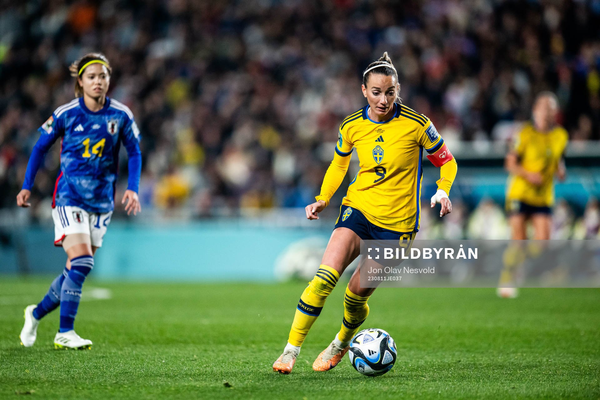 during the FIFA Women's World Cup quarterfinal between