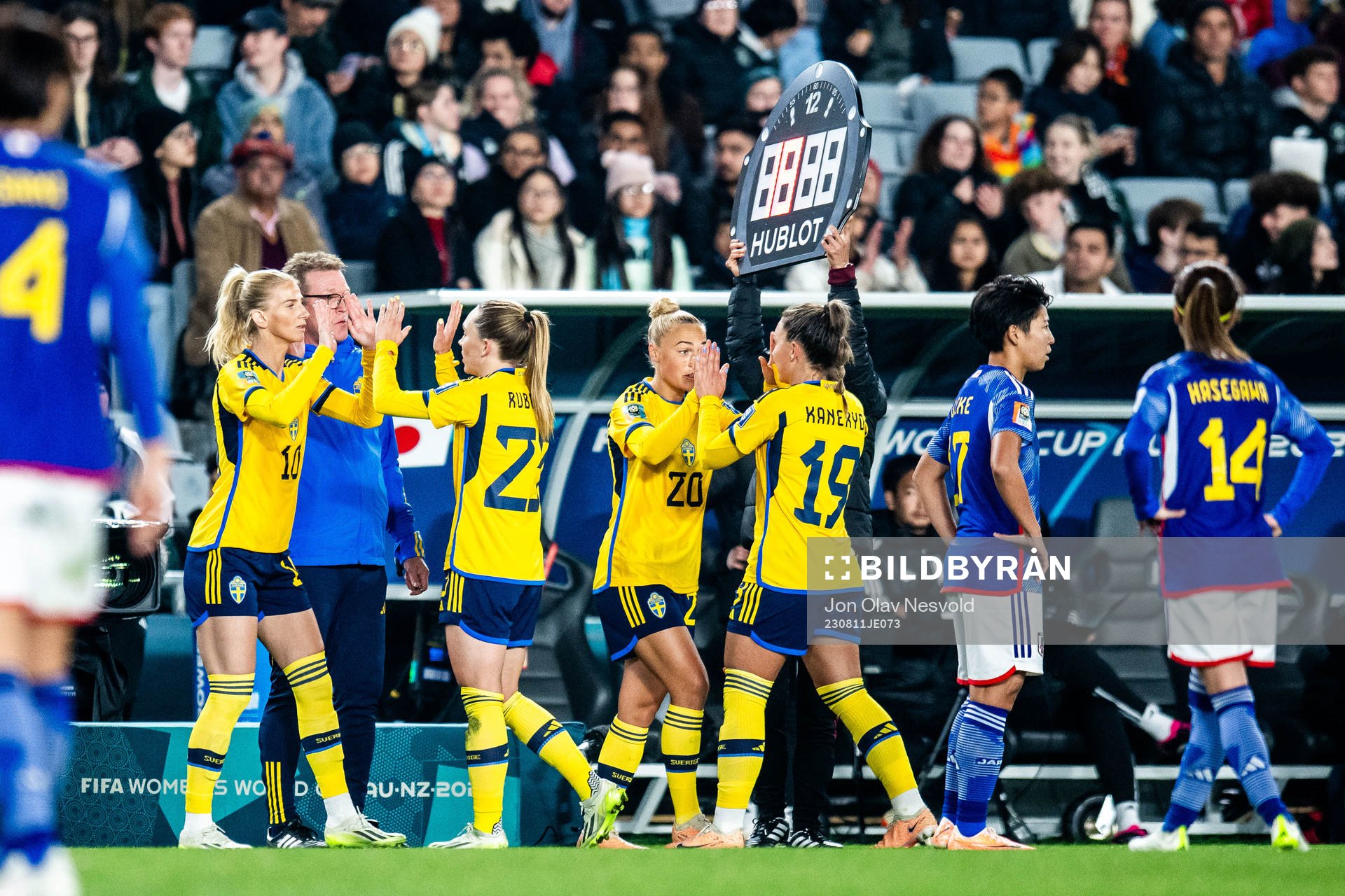 Sofia Jakobsson, Elin Rubensson, Hanna Bennison and Johanna