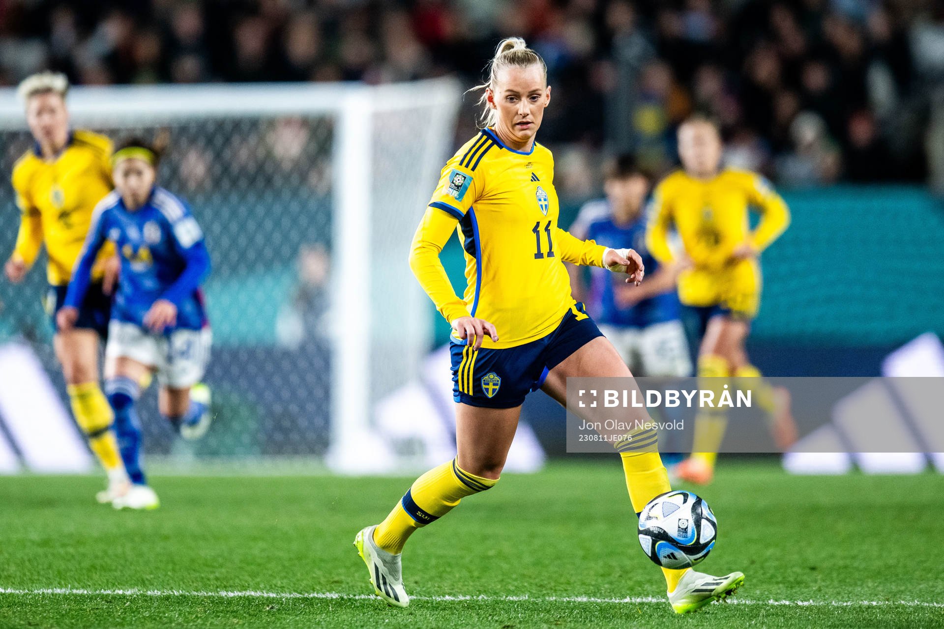 Stina Blackstenius of Sweden