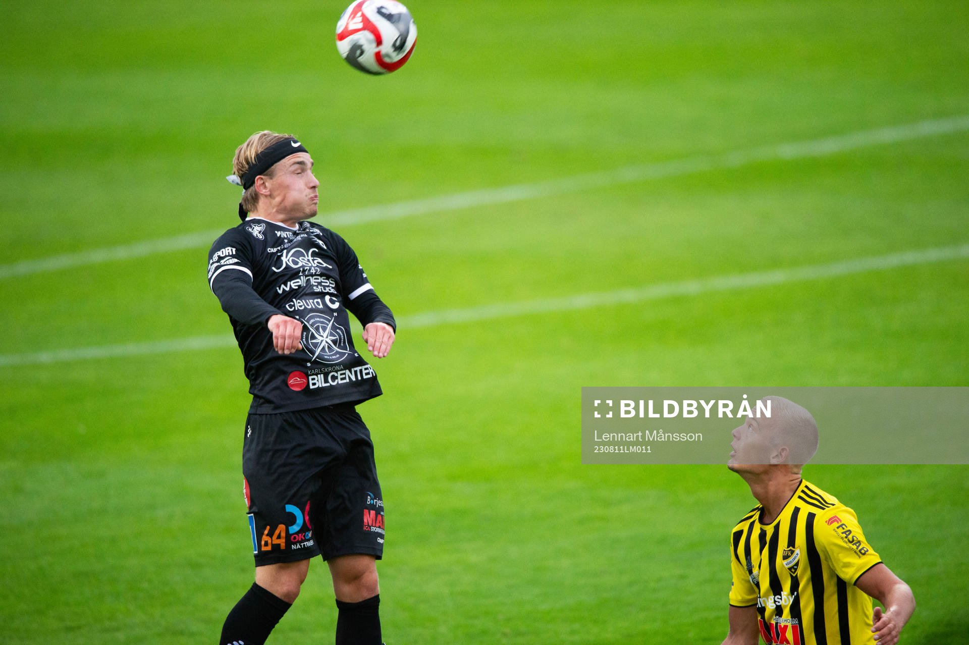 Karlskronas Pontus Jonsson och Hässleholms Olle Kjellman