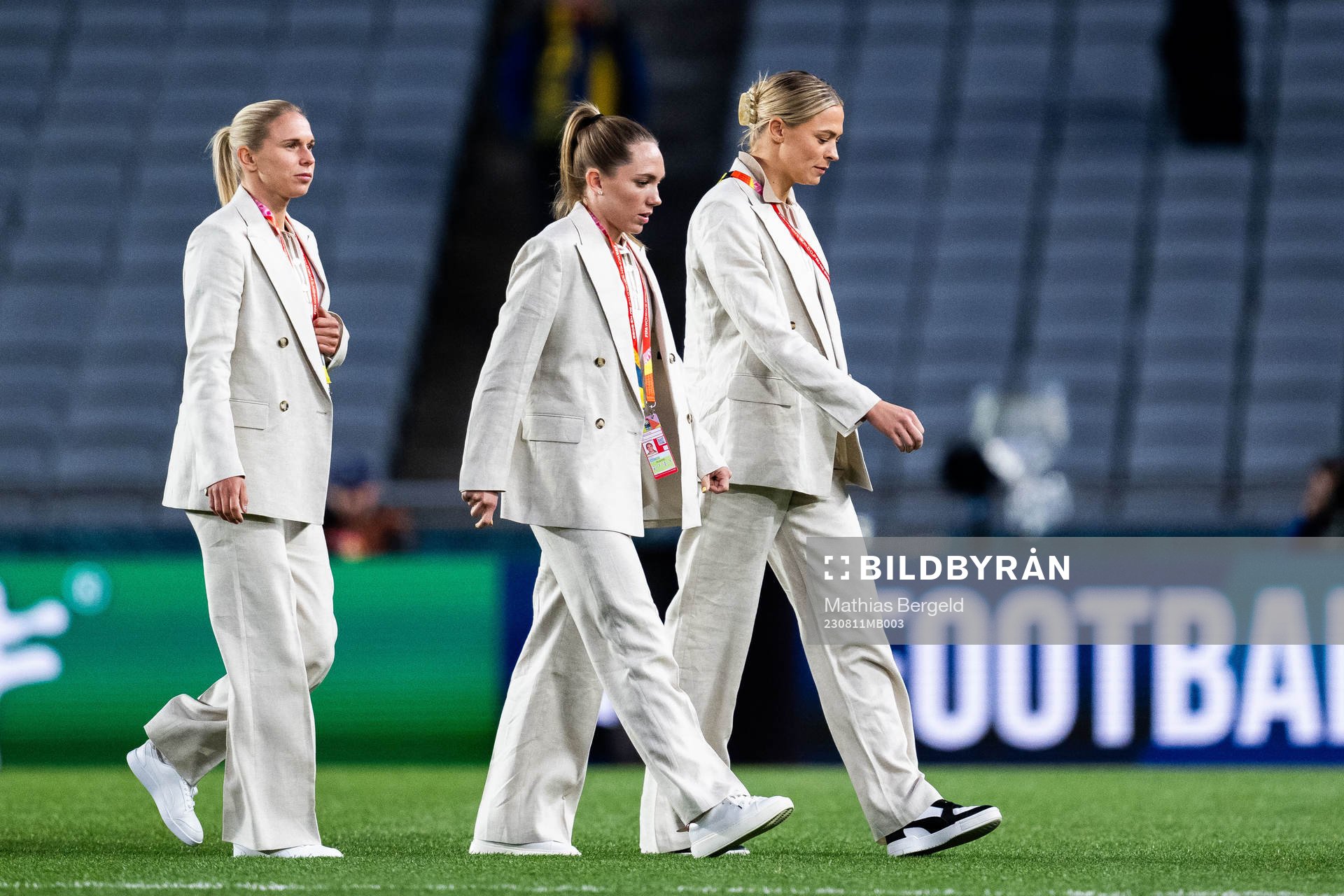 Jonna Andersson, Elin Rubensson and Fridolina Rolfö of