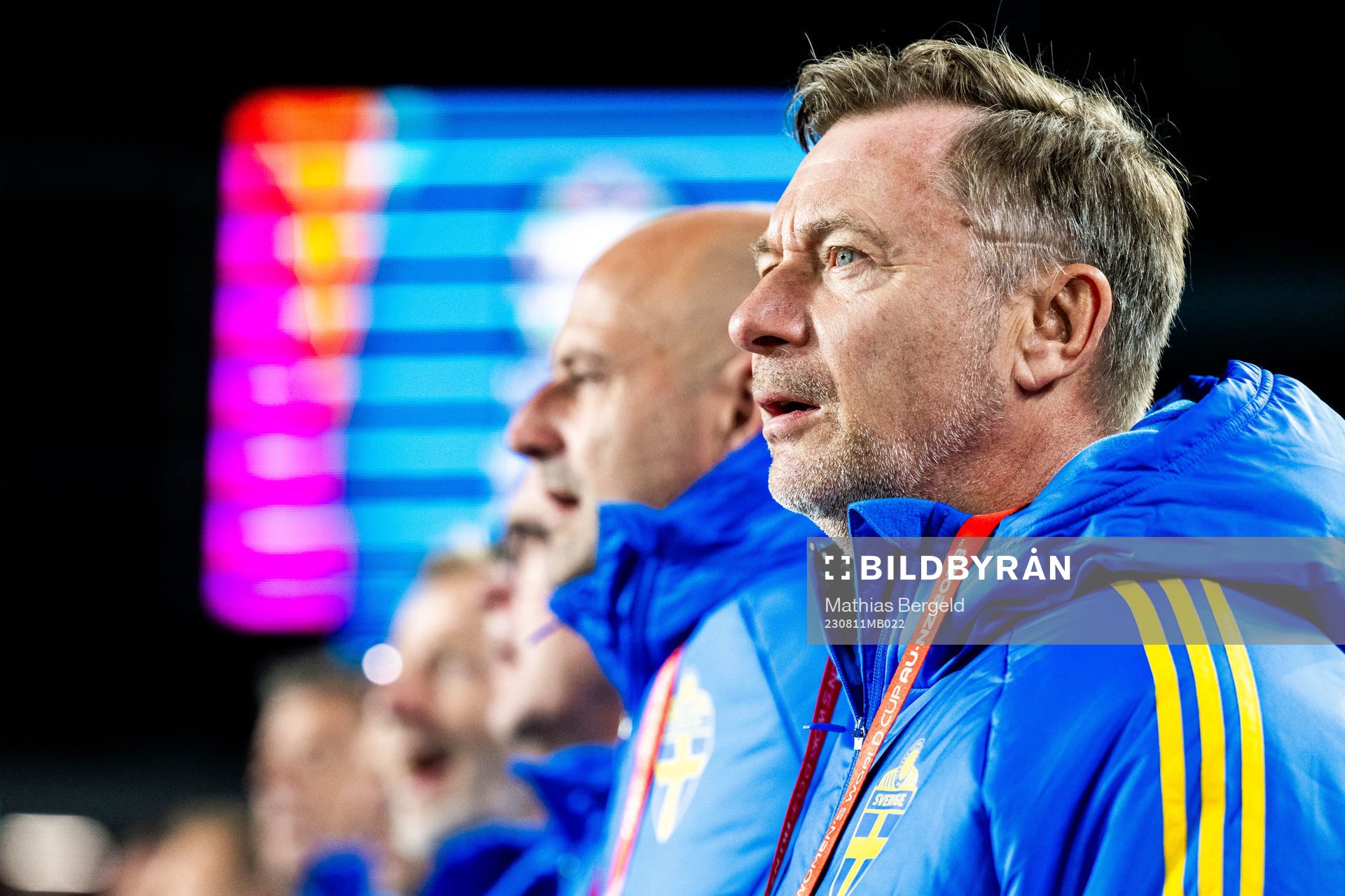 Head coach Peter Gerhardsson of Sweden