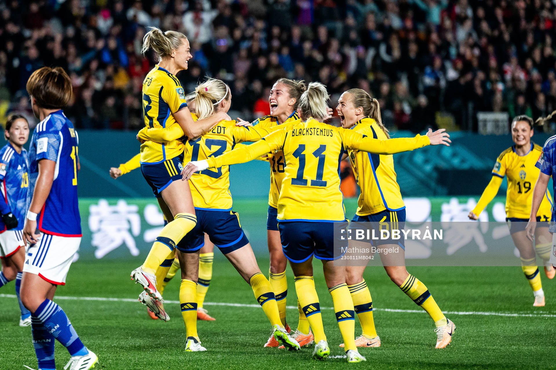 Fridolina Rolfö, Amanda Ilestedt, Filippa Angeldahl, Stina