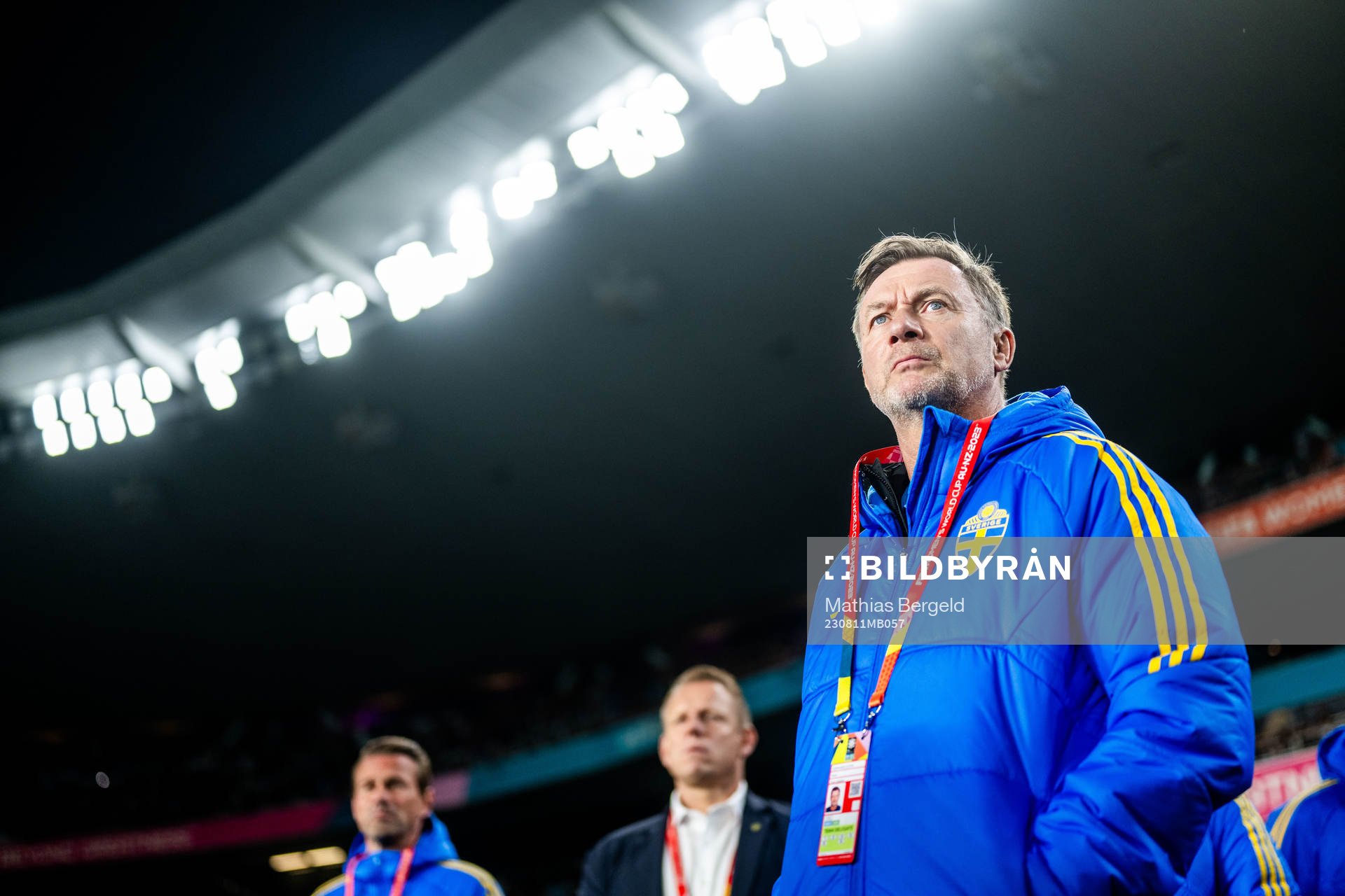 Head coach Peter Gerhardsson of Sweden