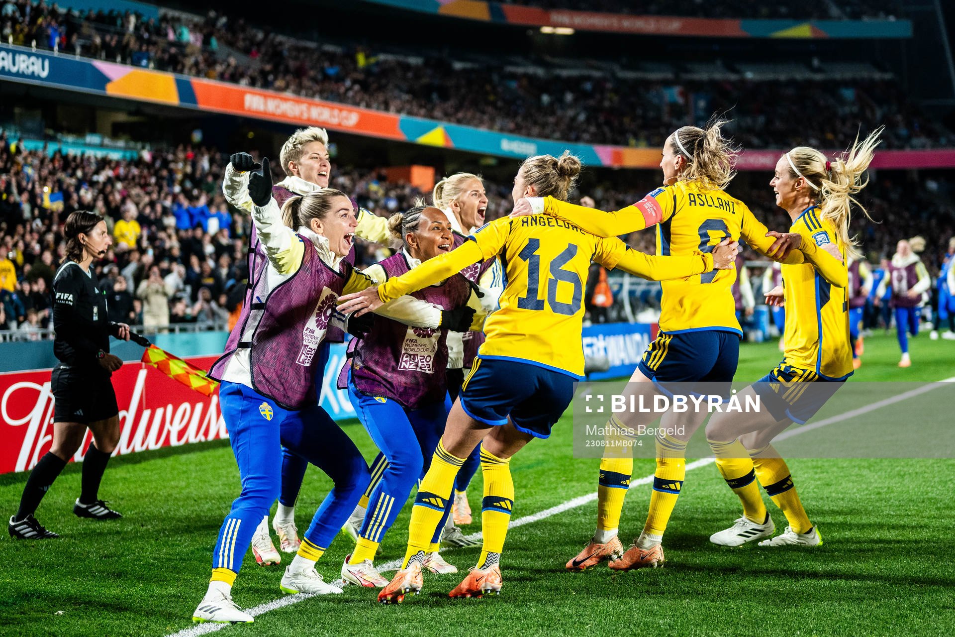 Linda Sembrant, Lina Hurtig, Madelen Janogy and Sofia