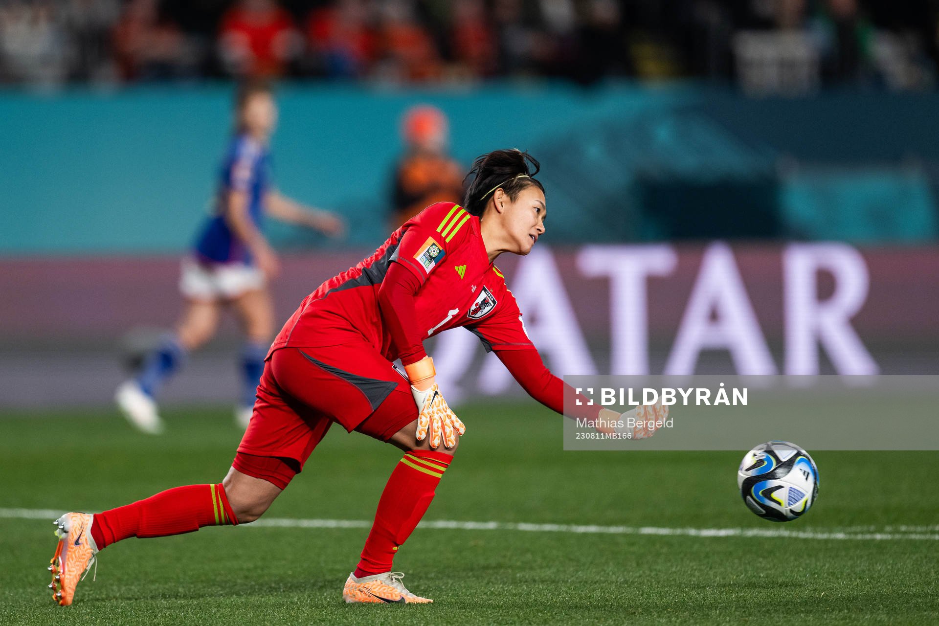 Goalkeeper Ayaka Yamashita of Japan