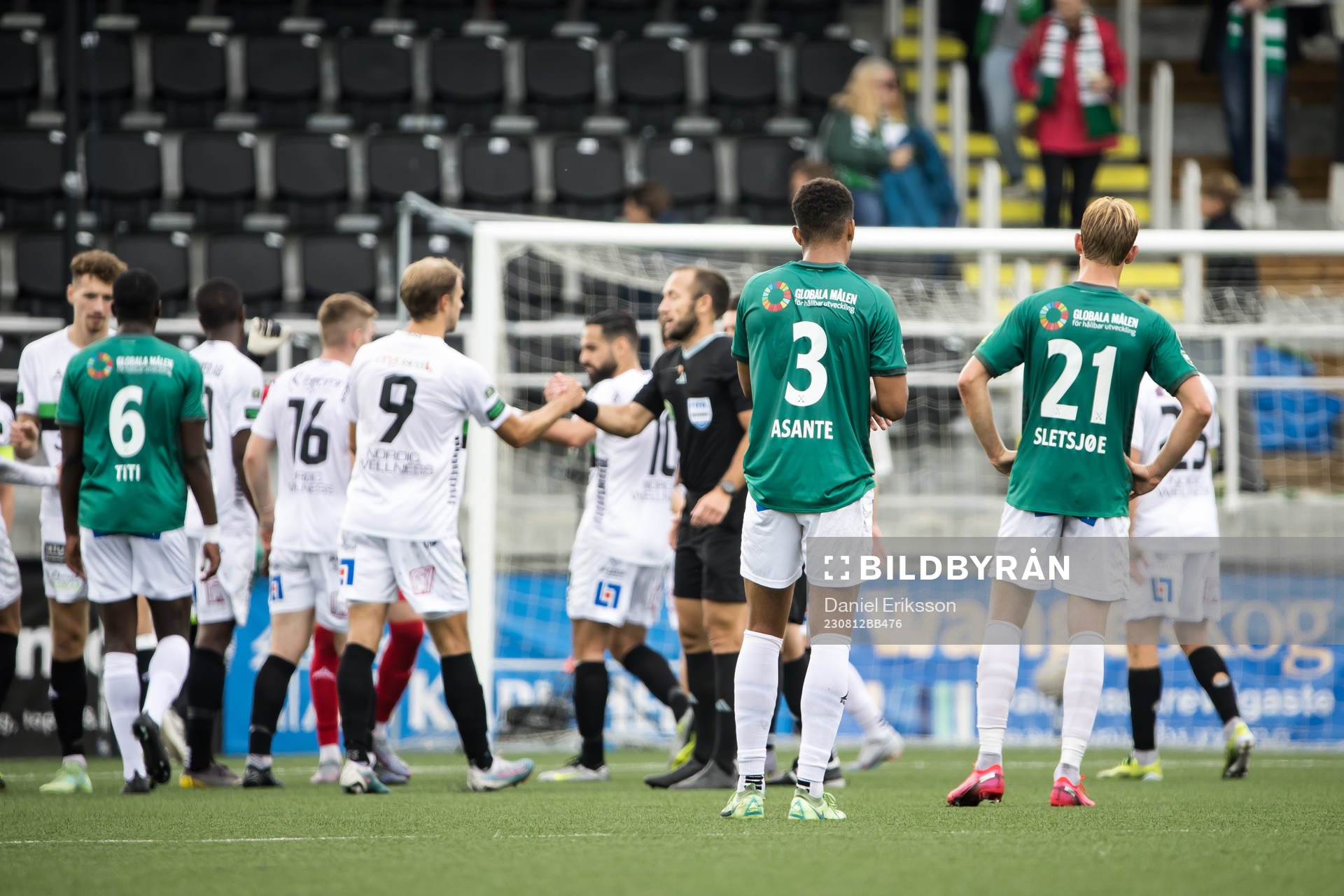 Brages Eirik Asante Gayi och Henry Sletsjøe deppar