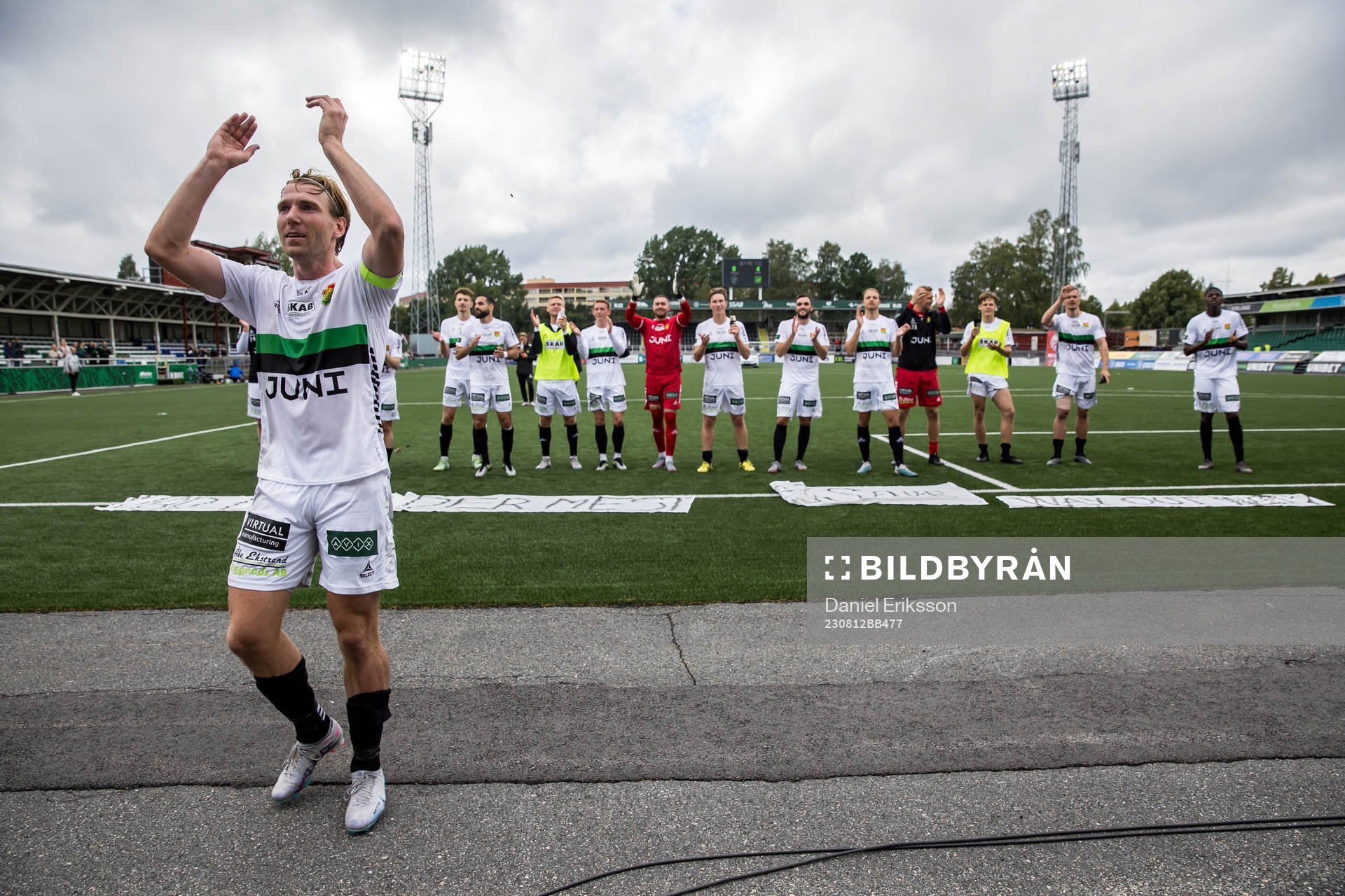 GAIS August Wängberg jublar