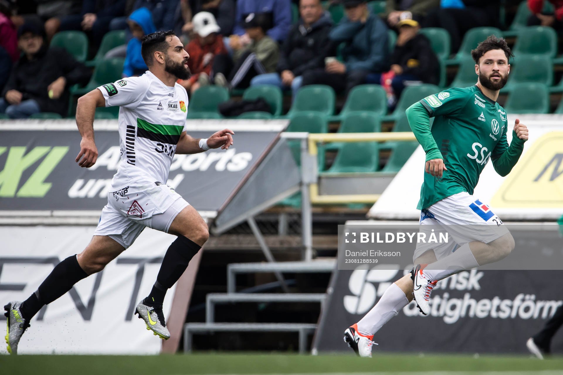 GAIS Mervan Celik och Brages Jonathan Syberg Tamimi