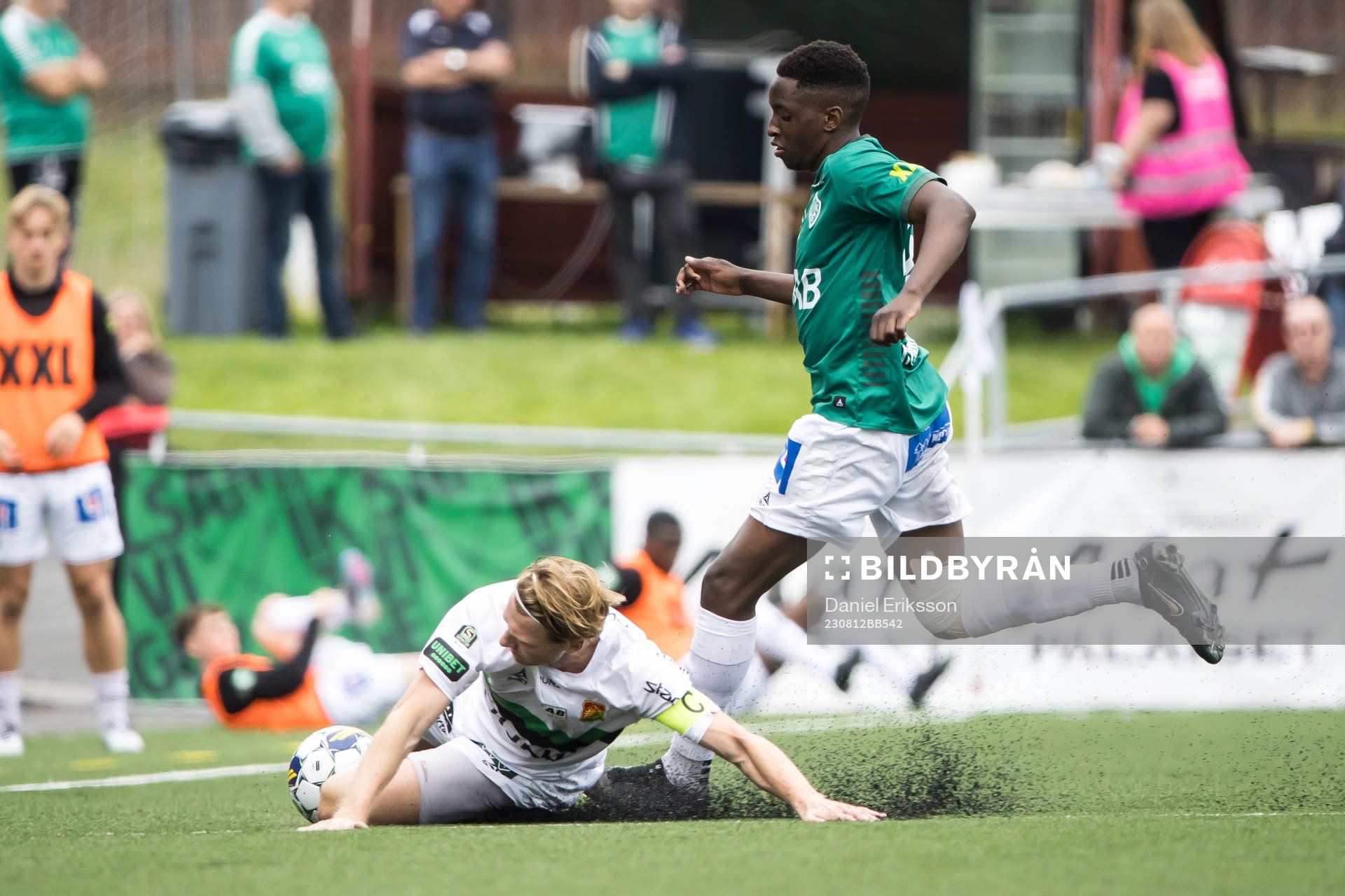 GAIS August Wängberg och Brages Samouil Izountouemoi