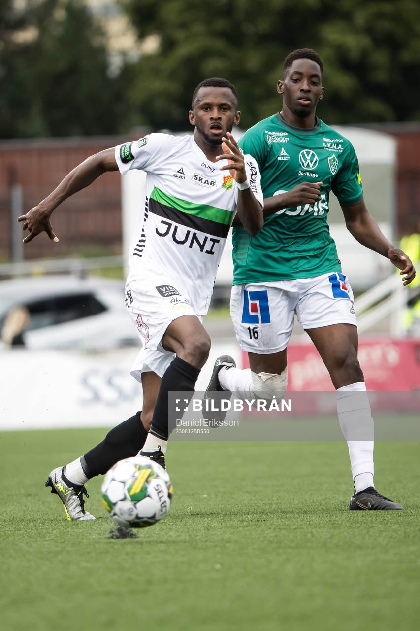 GAIS Richard Emeka Friday och Brages Samouil Izountouemoi