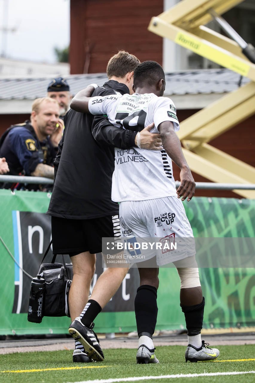 GAIS Richard Emeka Friday skada