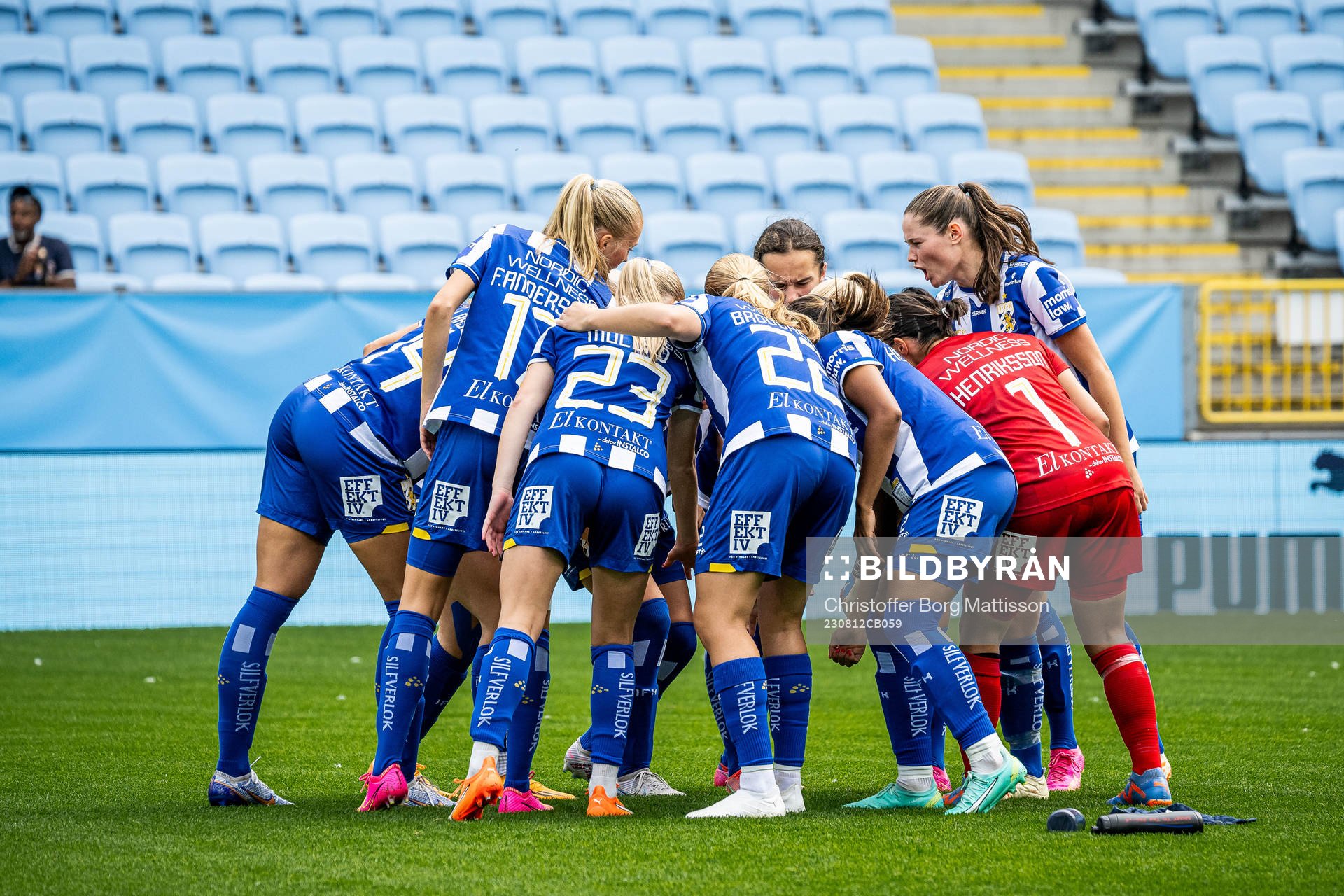 IFK Göteborgs spelare samlas