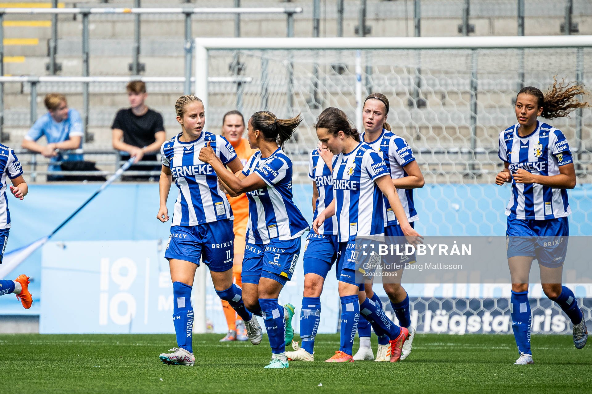 IFK Göteborgs Isabella Svanström jublar
