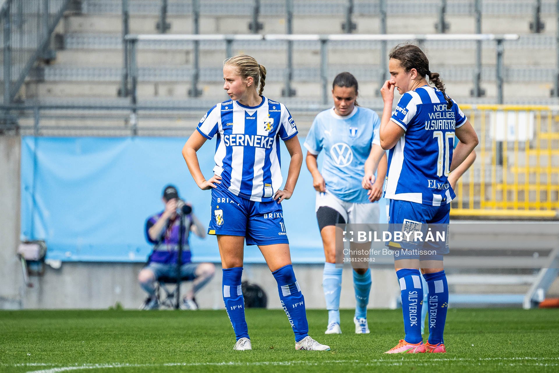 IFK Göteborgs Isabella Svanström och Victoria Svanström