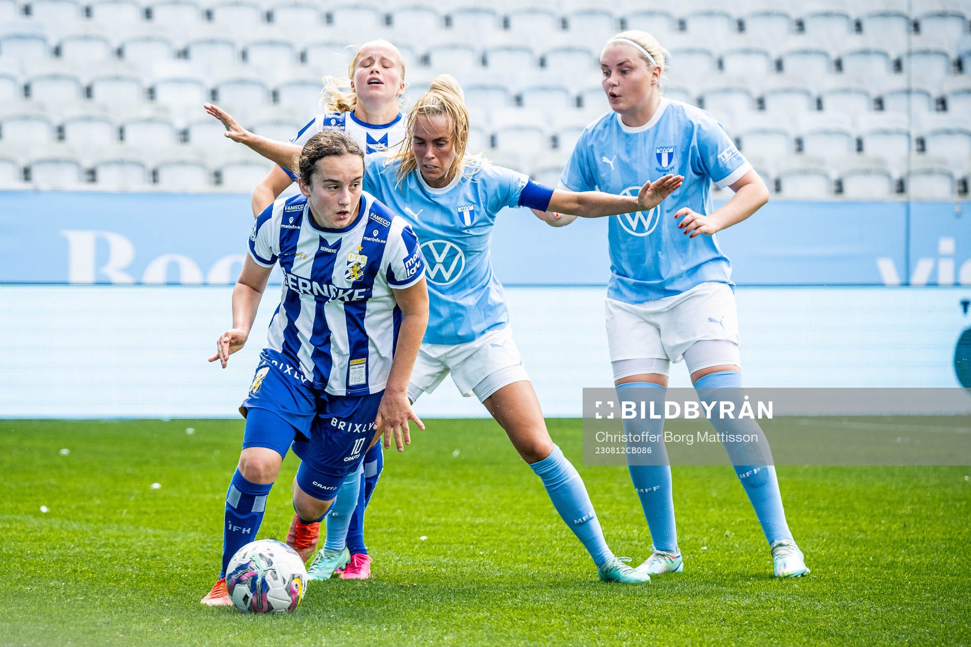IFK Göteborgs Victoria Svanström och Malmö FFs Elin