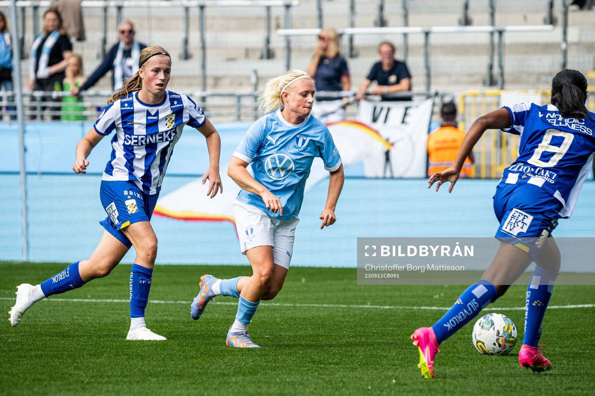 IFK Göteborgs Emma Broddheimer och Malmö FFs Melina