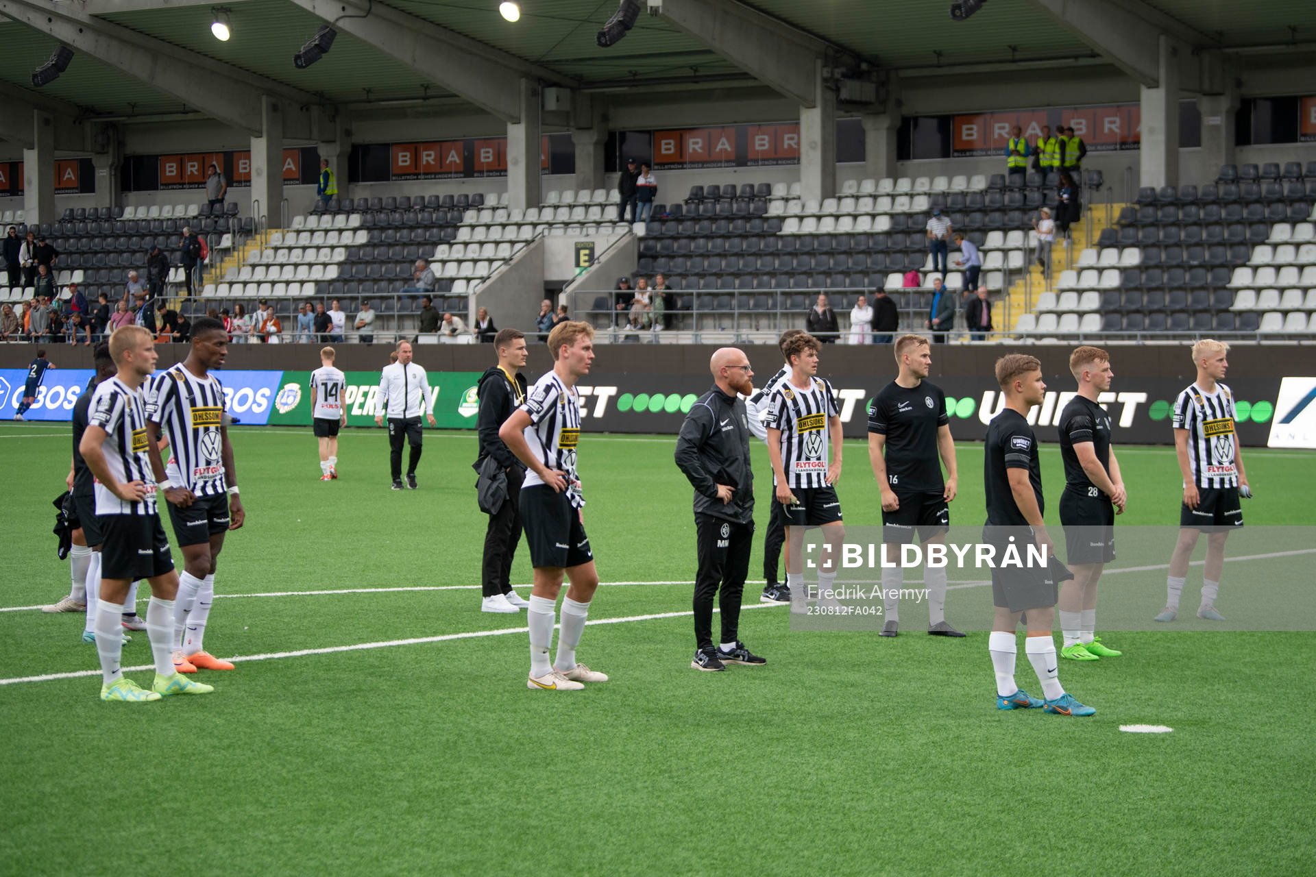 Landskronas spelare deppar