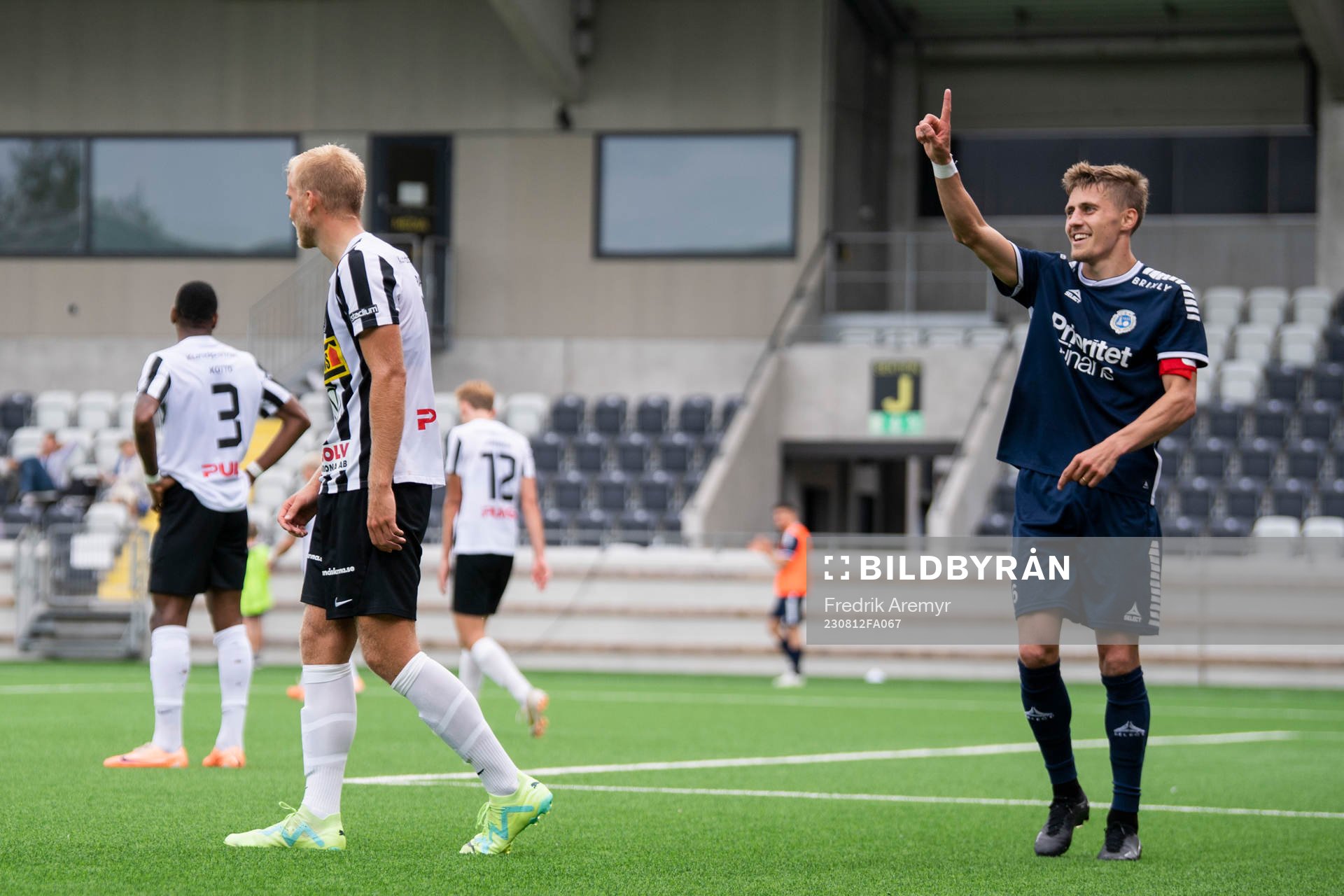 Landskronas Johan Rapp deppar medan Utsiktens Erik