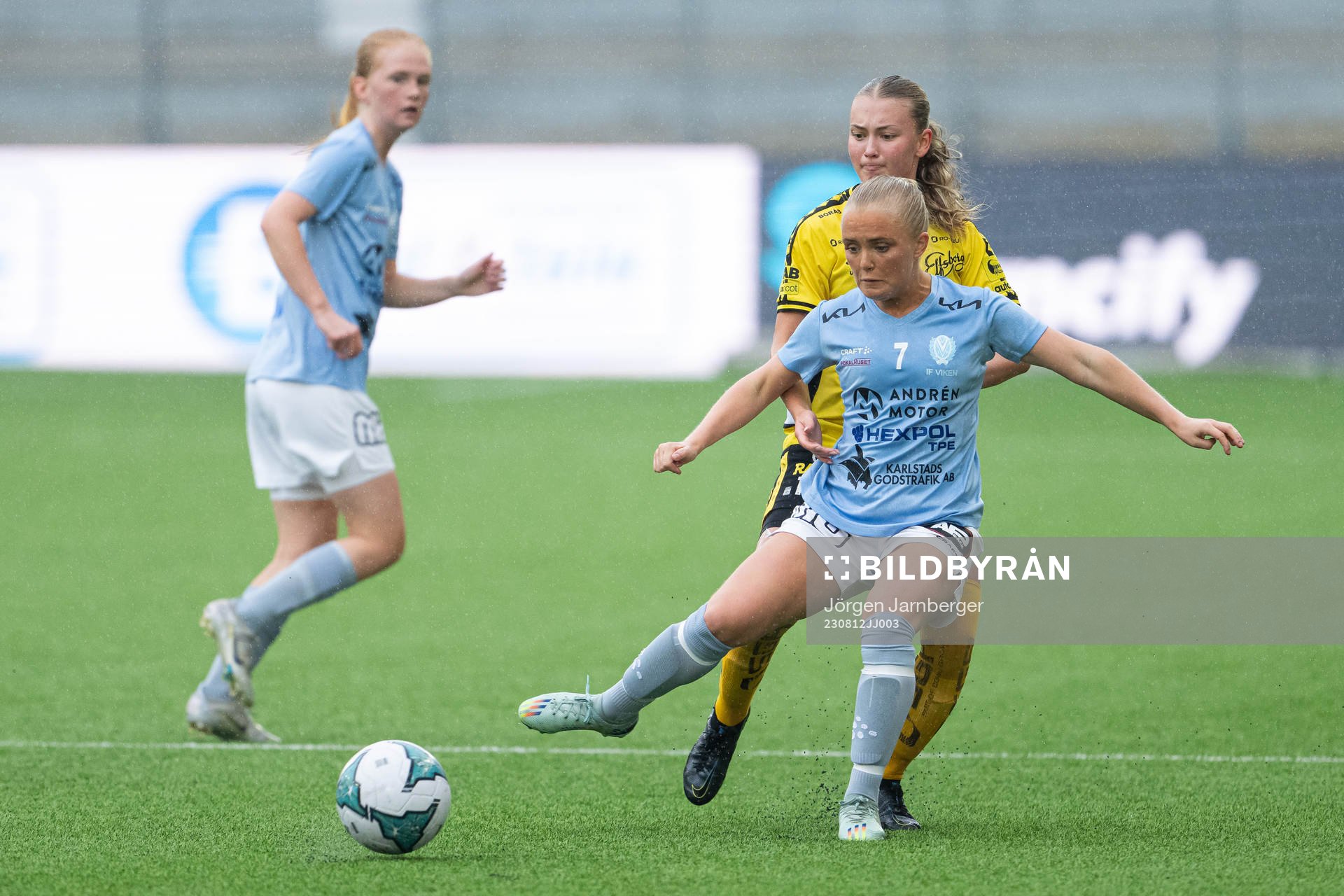 Elfsborgs Elin Johansson och Vikens Lisa Jansson