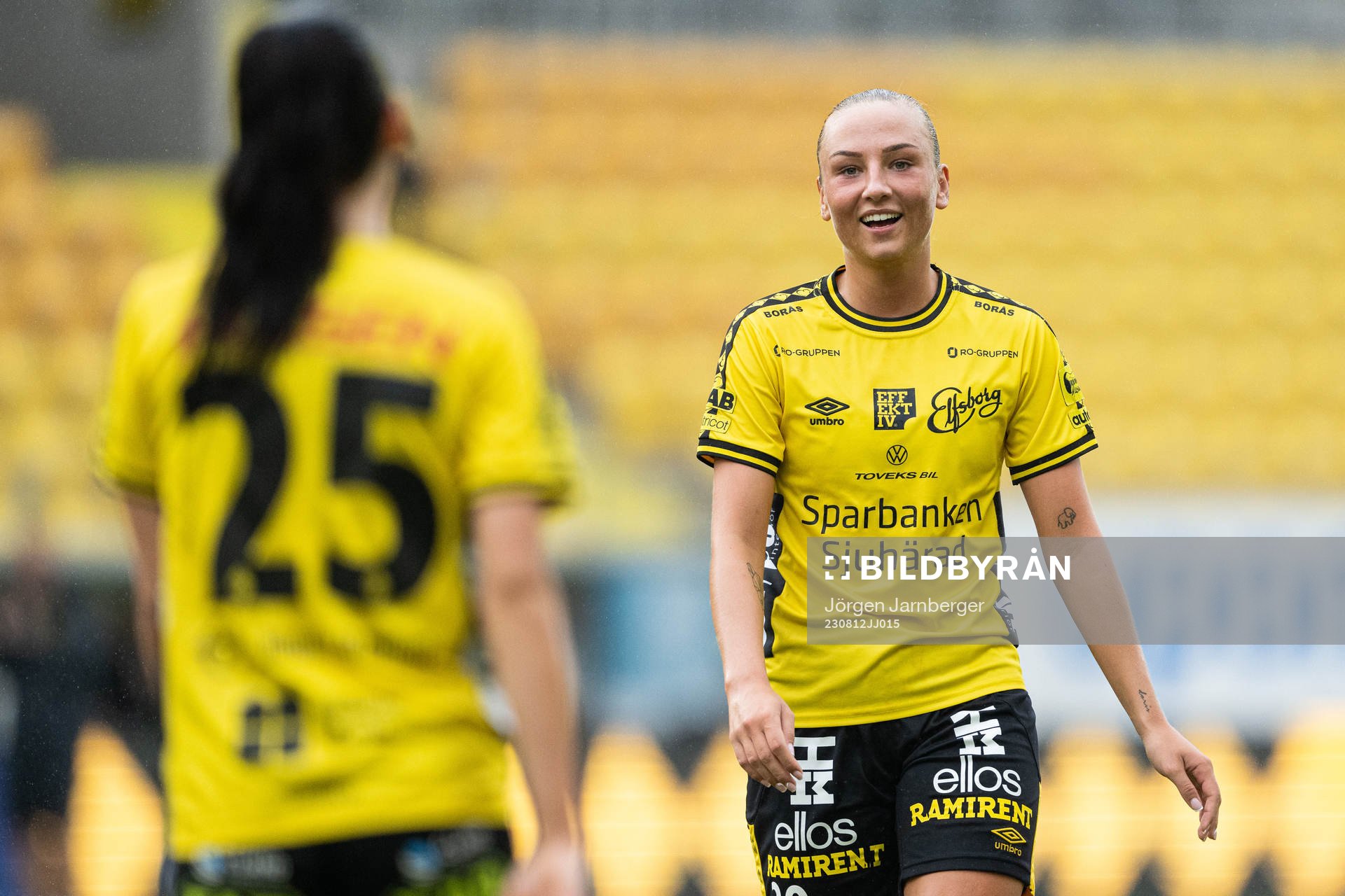 Elfsborgs Stina Jensen jublar