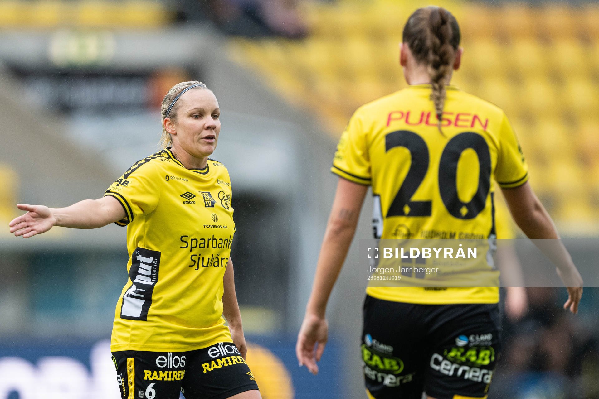 Elfsborgs Linda Westberg Carlsson jublar
