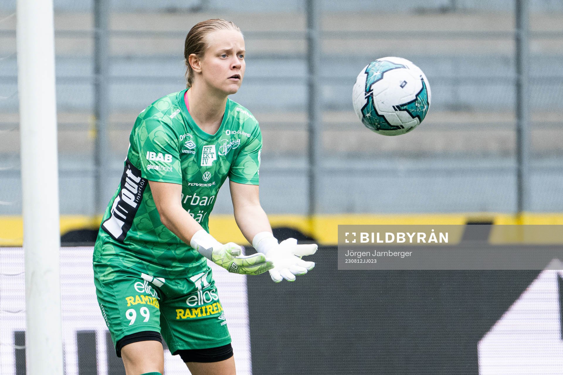 Elfsborgs målvakt Rebecka Wikander
